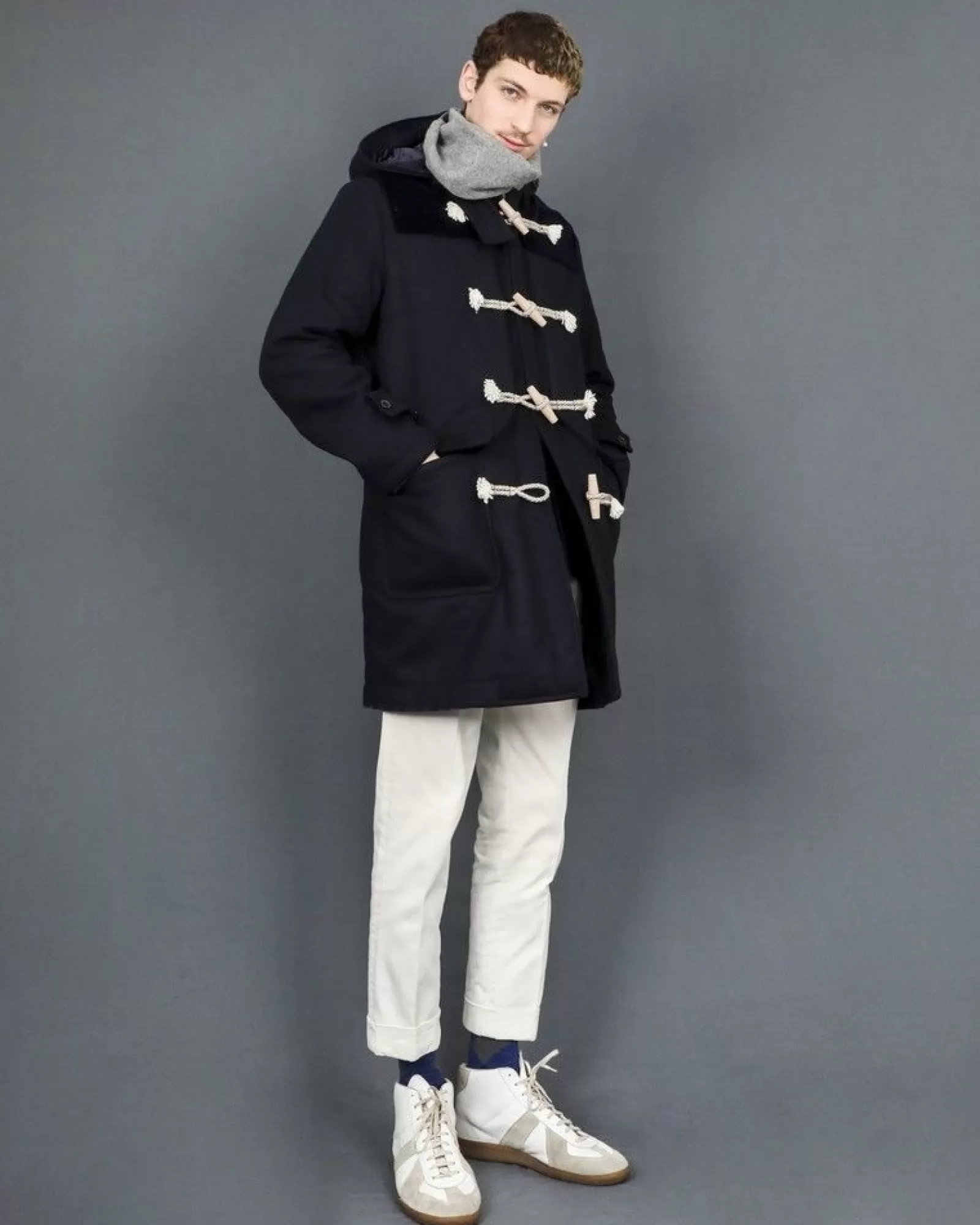 La Piscine Paris Pantalon en jean à plis Michael Coal Beige Shop