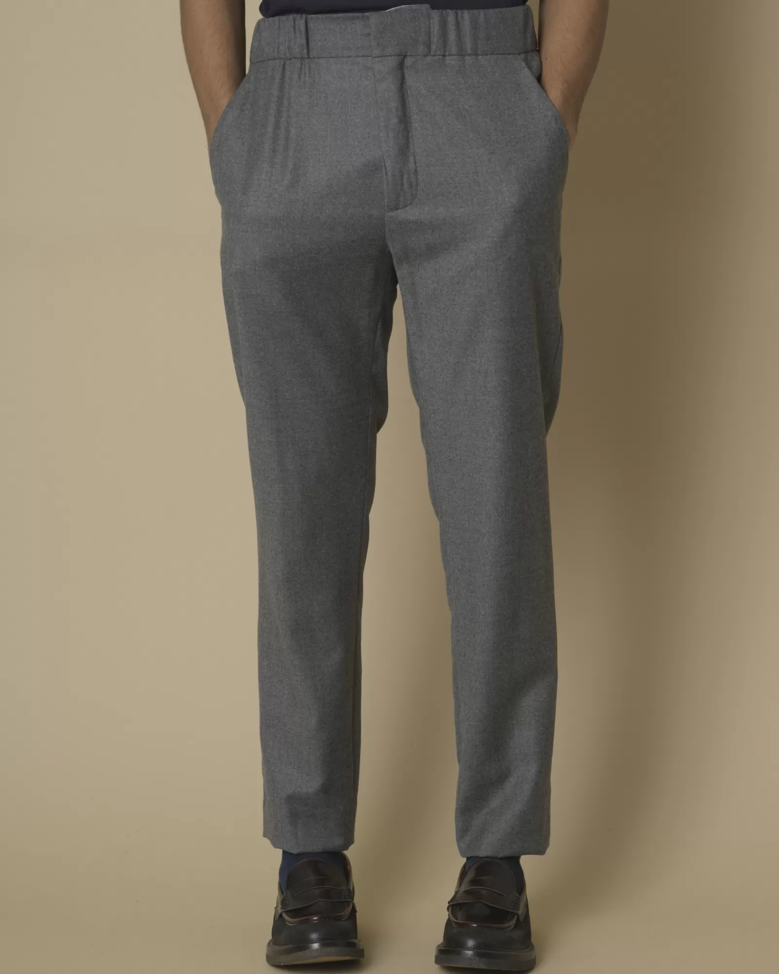 La Piscine Paris Pantalon en laine e Ly Adams Gris Clearance