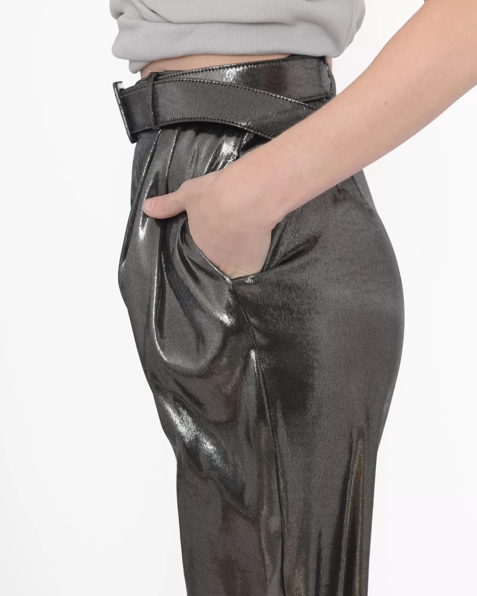 La Piscine Paris Pantalon festif Space Simona Corsellini Noir Cheap