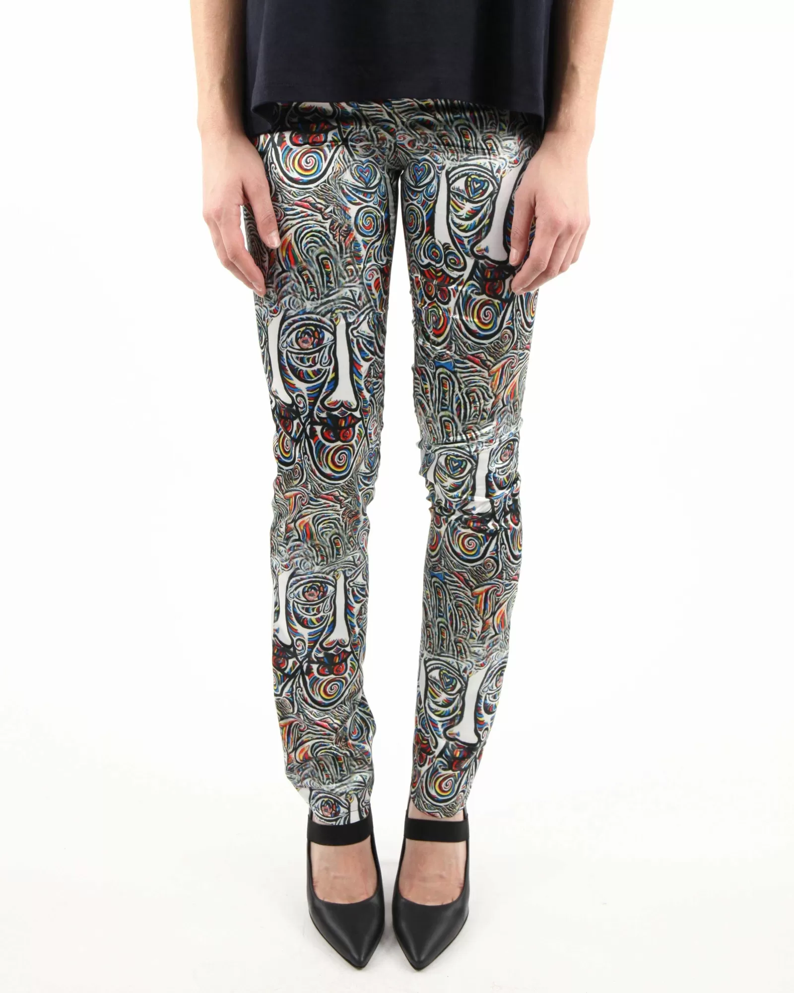La Piscine Paris Pantalon fluide multicolor Virginia Bizzi Multicolore Best Sale
