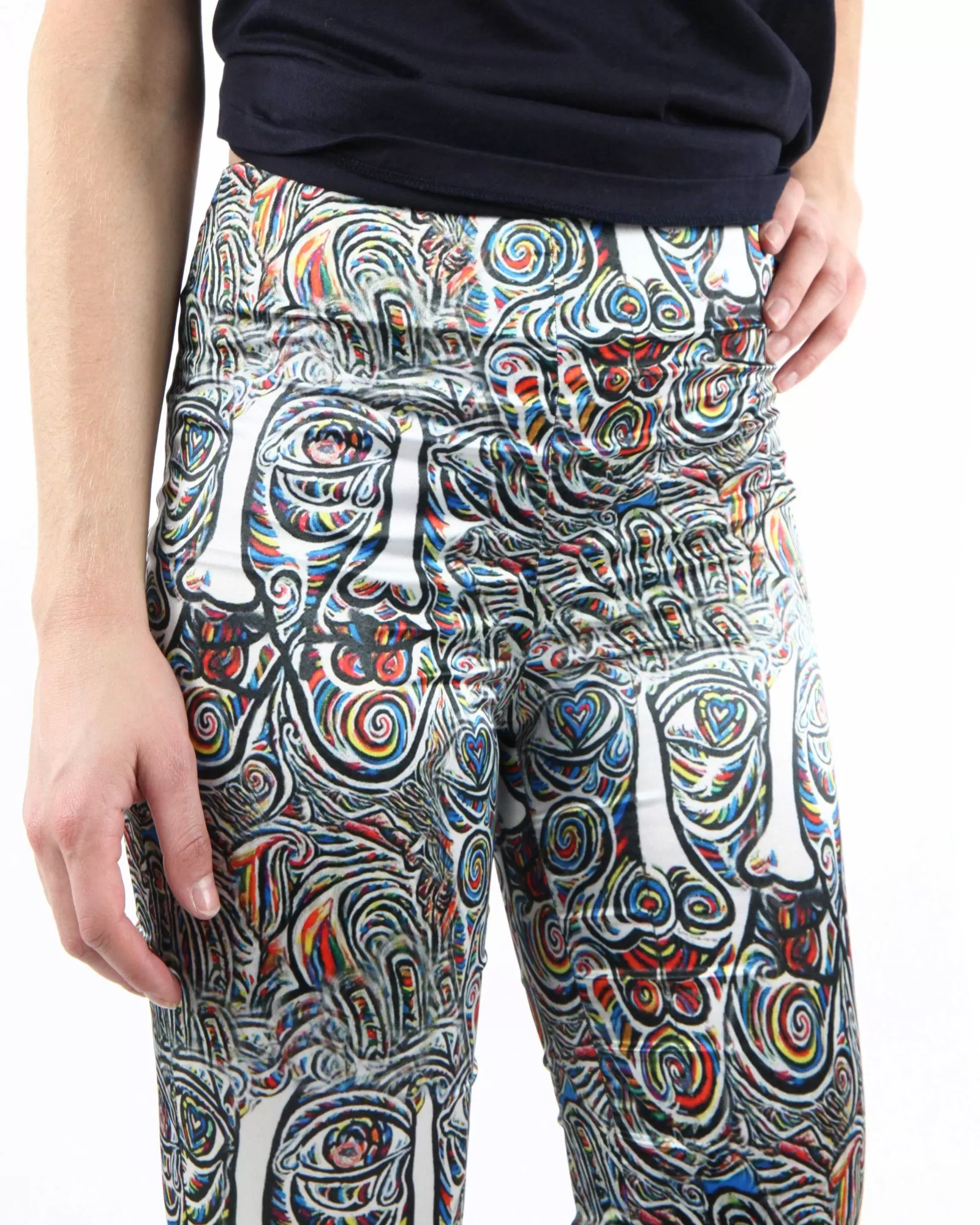 La Piscine Paris Pantalon fluide multicolor Virginia Bizzi Multicolore Best Sale