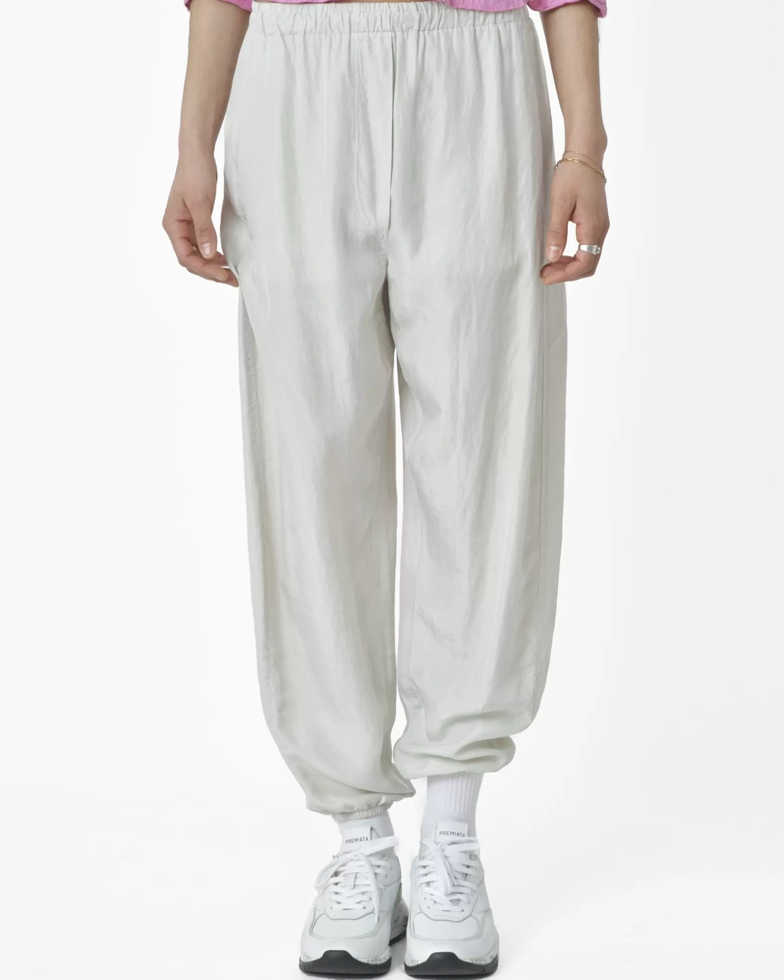 La Piscine Paris Pantalon Tela Gris Best Sale