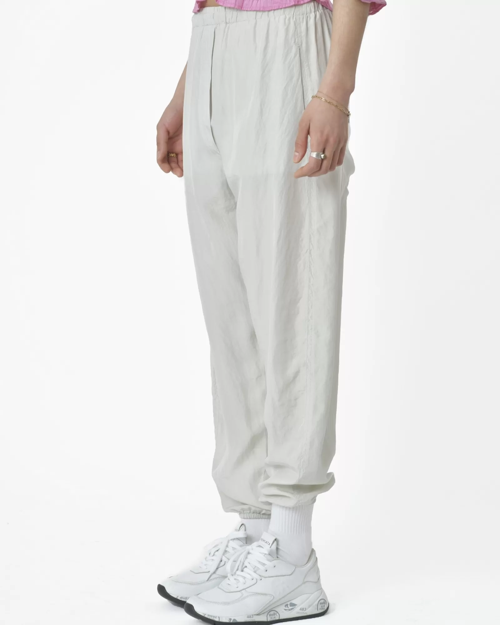 La Piscine Paris Pantalon Tela Gris Best Sale