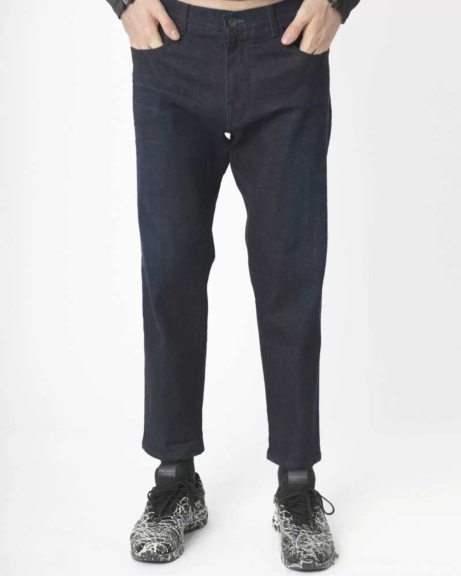 La Piscine Paris Pantalon jean coupe large Cruna Bleu Cheap
