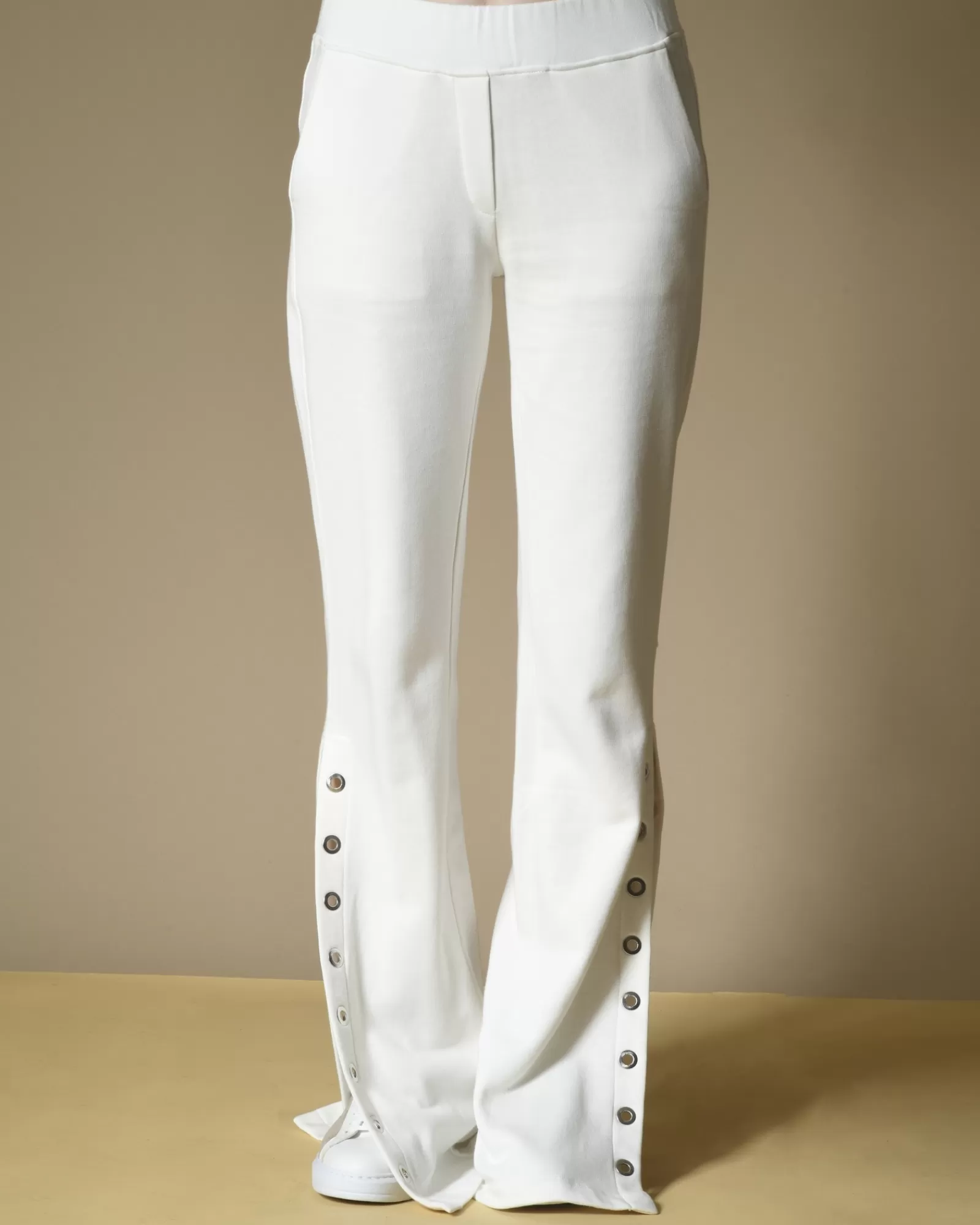 La Piscine Paris Pantalon jogging evasé Jijil Blanc Hot