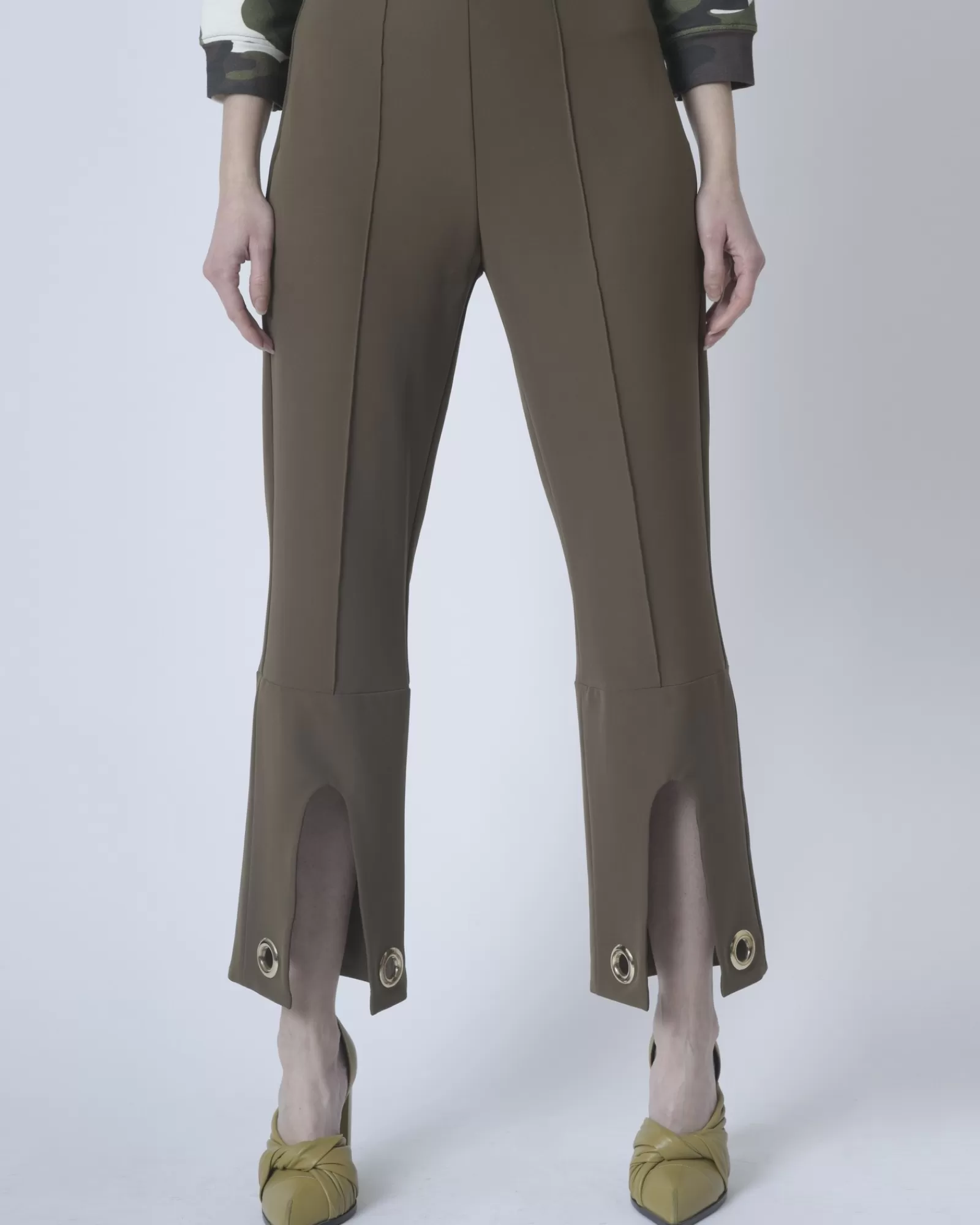 La Piscine Paris Pantalon Space Simona Corsellini Kaki Cheap