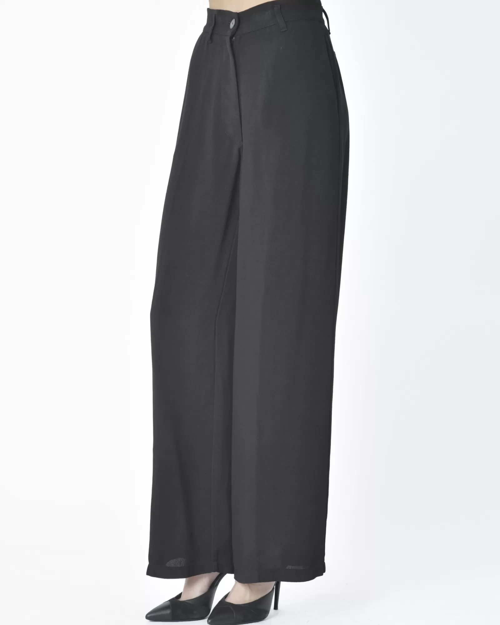 La Piscine Paris Pantalon large Forte Forte Noir Flash Sale