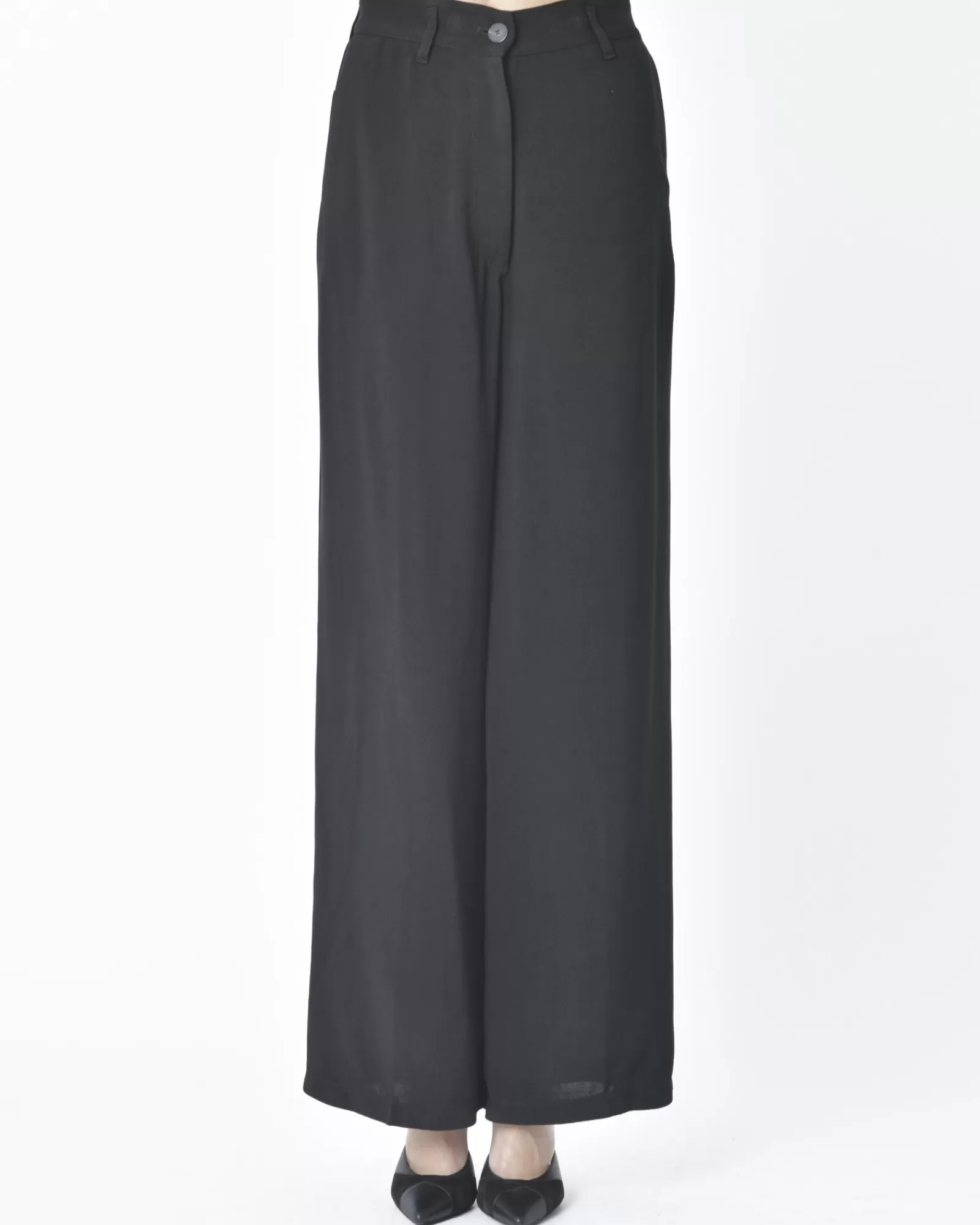 La Piscine Paris Pantalon large Forte Forte Noir Flash Sale