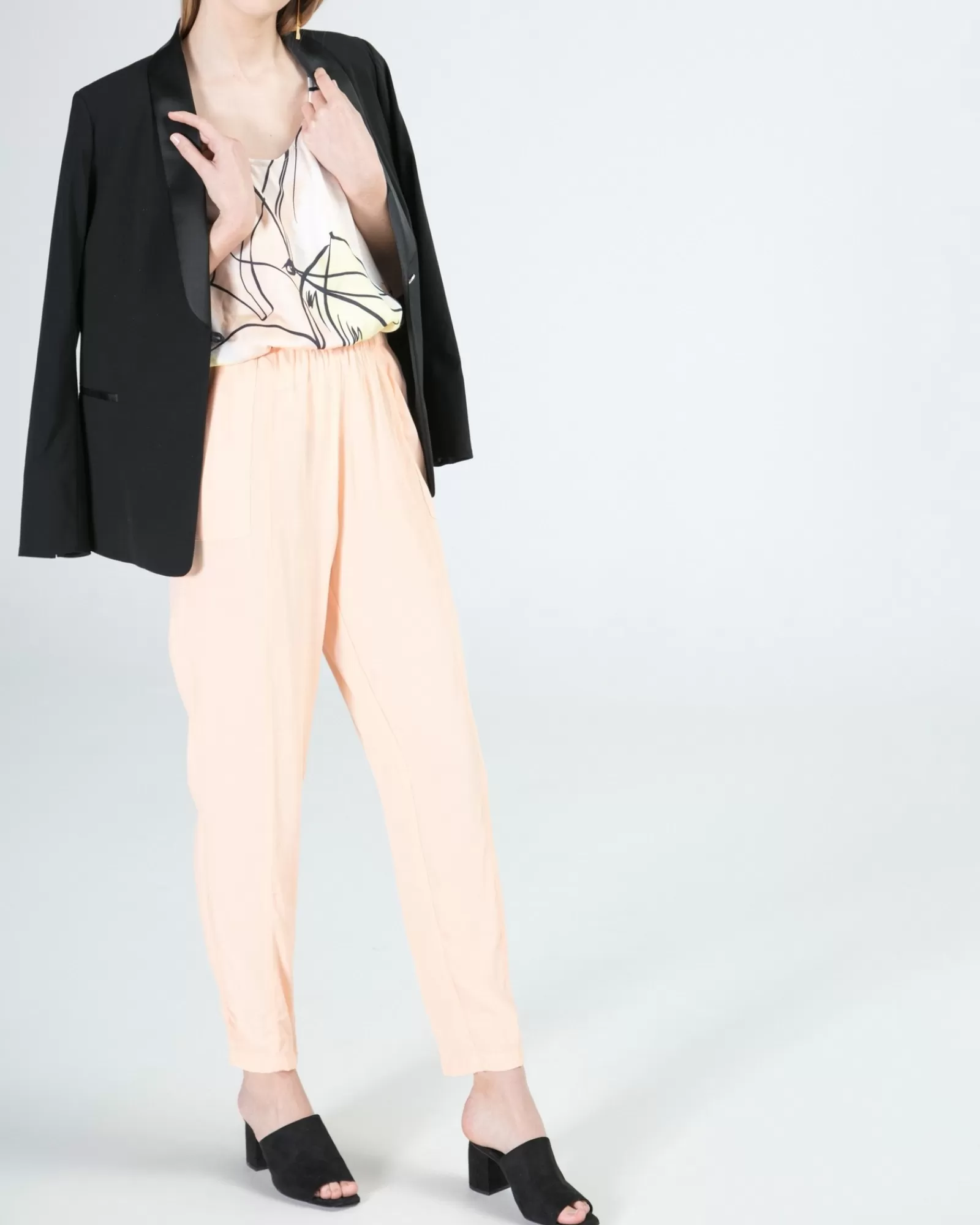 La Piscine Paris Pantalon léger pêche Chacok Rose Discount