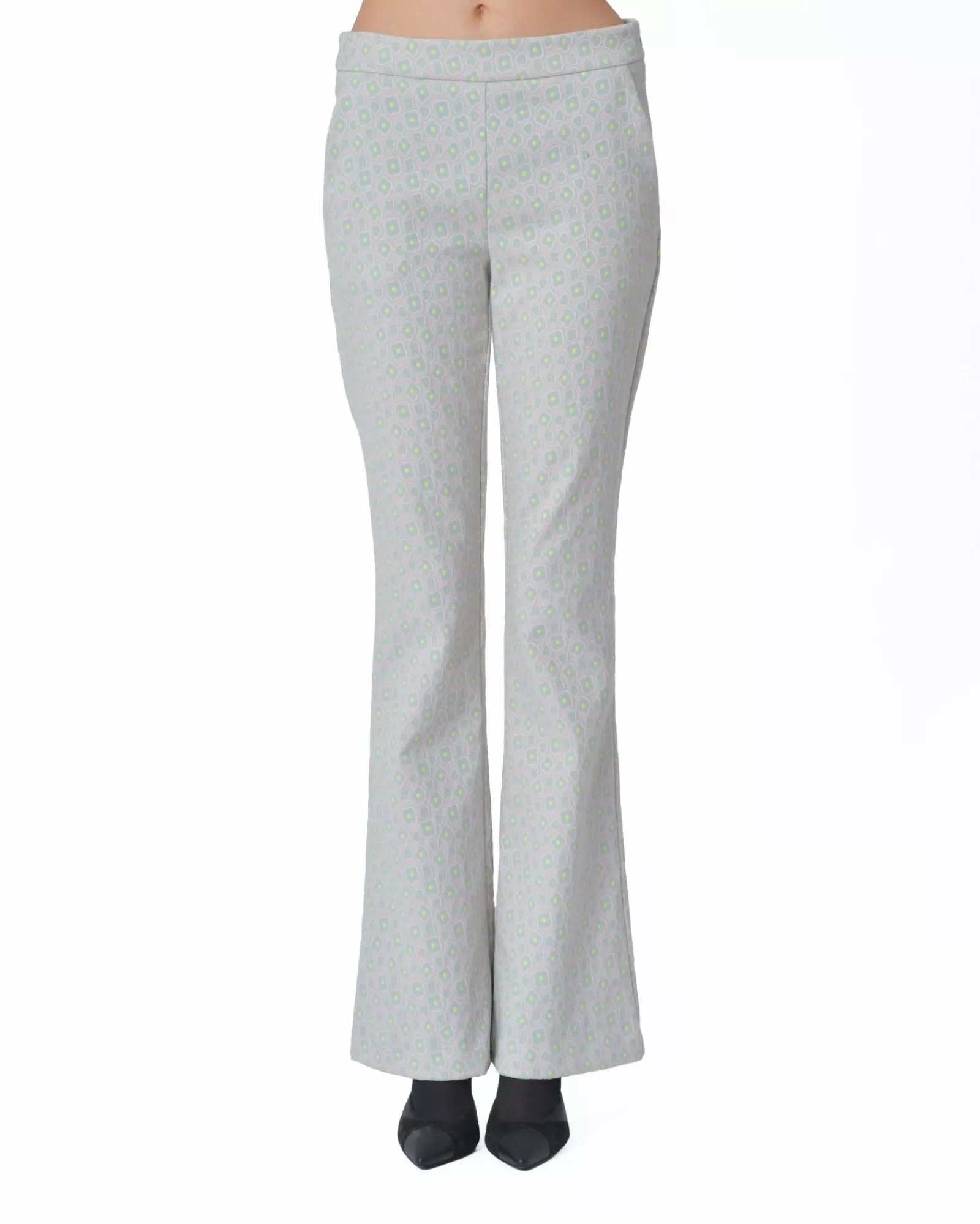 La Piscine Paris Pantalon motif fleurs Blumarine Rose Shop
