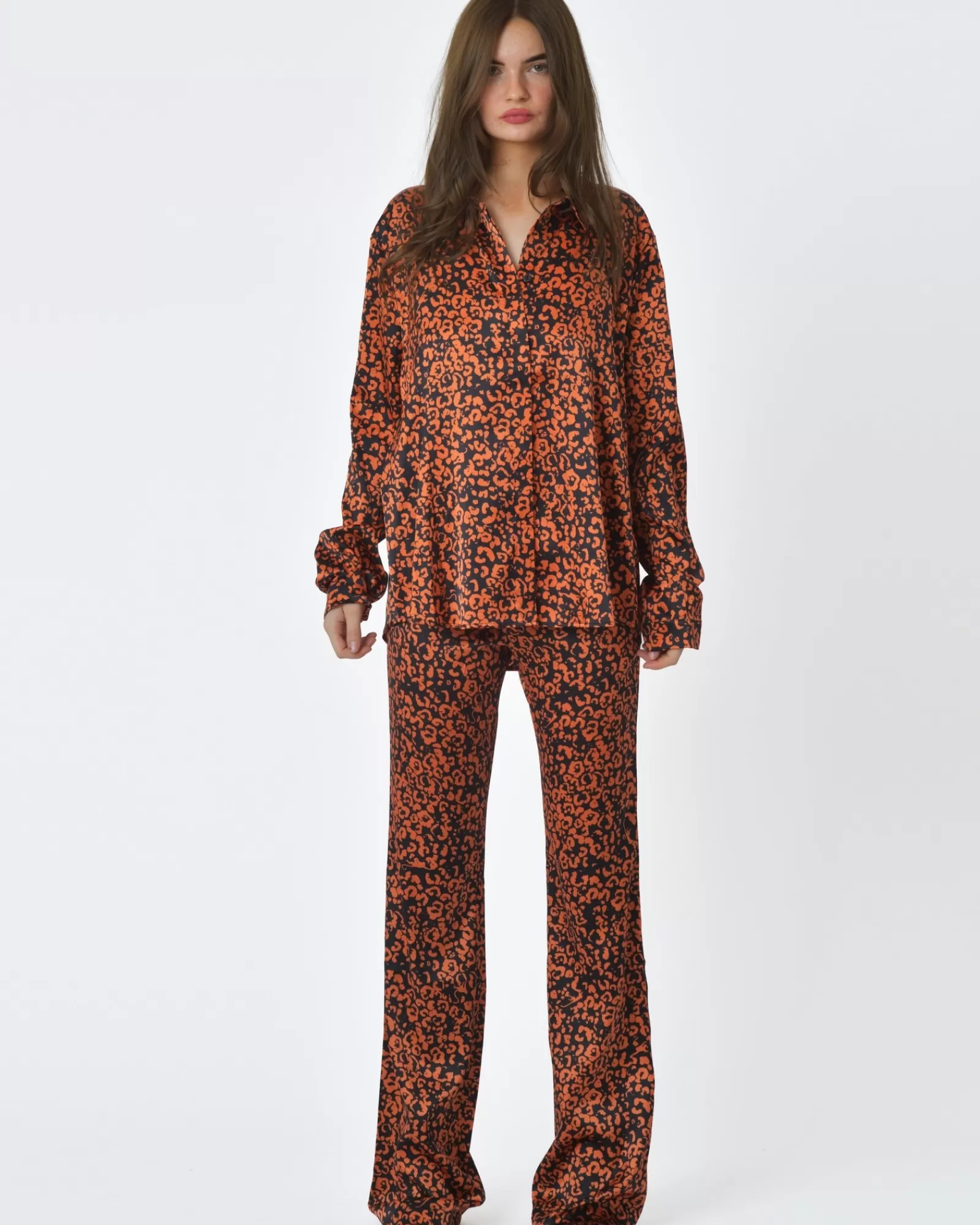 La Piscine Paris Pantalon multicolore d'ensemble Joyce & Girls Orange Cheap