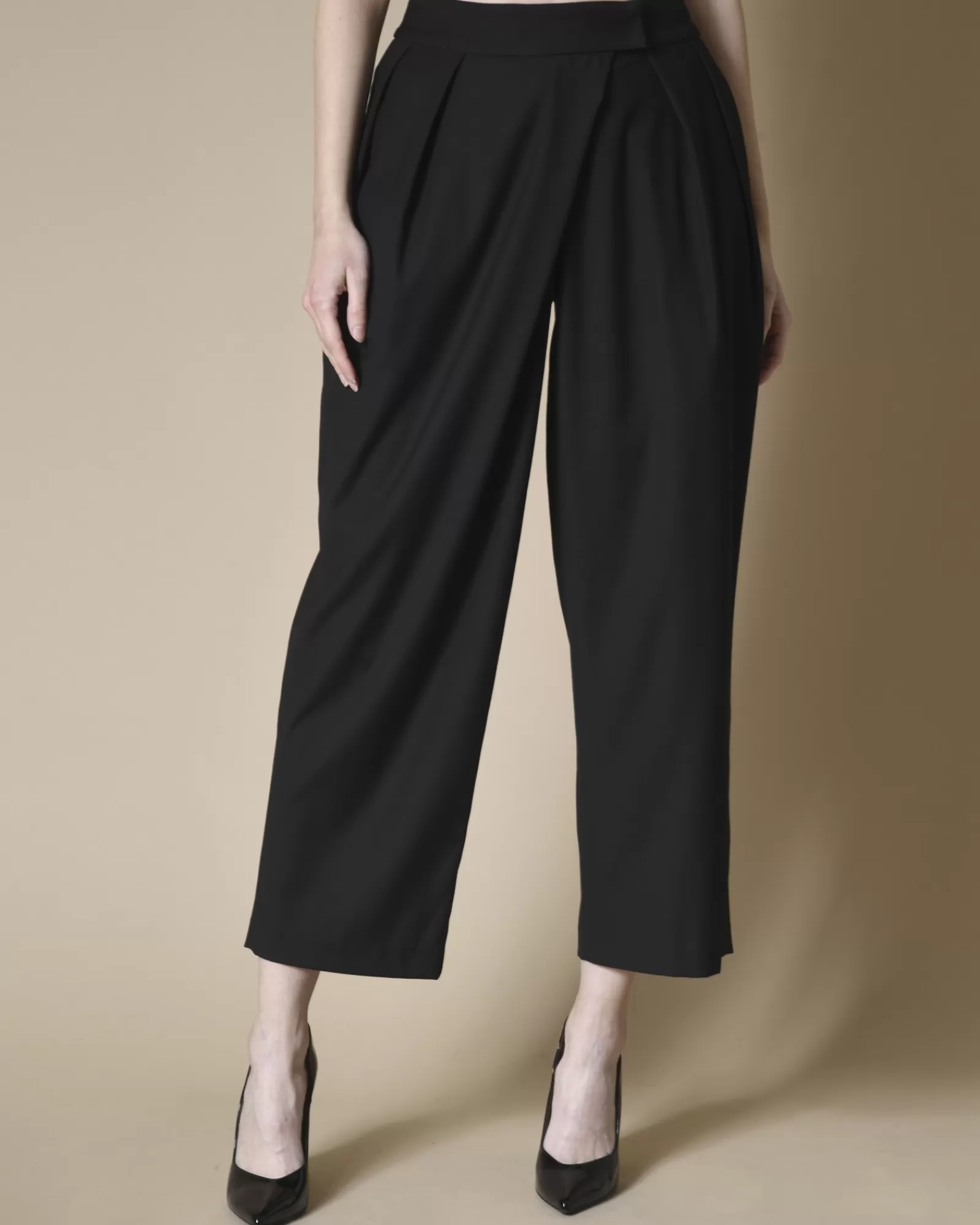 La Piscine Paris Pantalon sarouel Edward Achour Noir Cheap