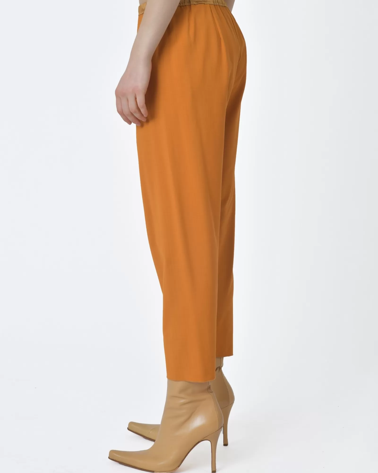 La Piscine Paris Pantalon ocre Forte Forte Orange Shop