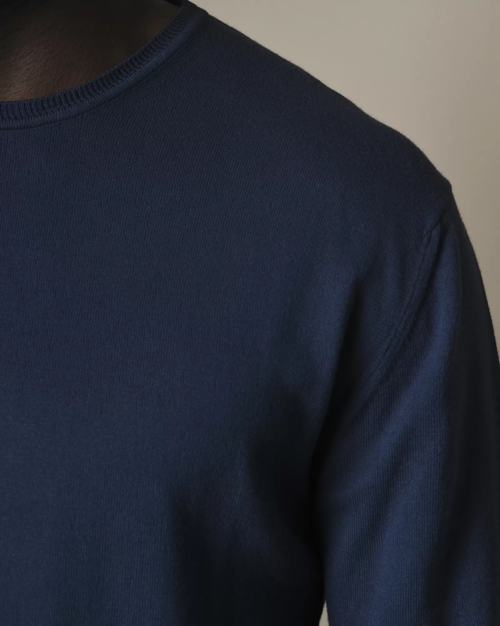 La Piscine Paris Pull en coton à empiècements Daniele Fiesoli Bleu Online