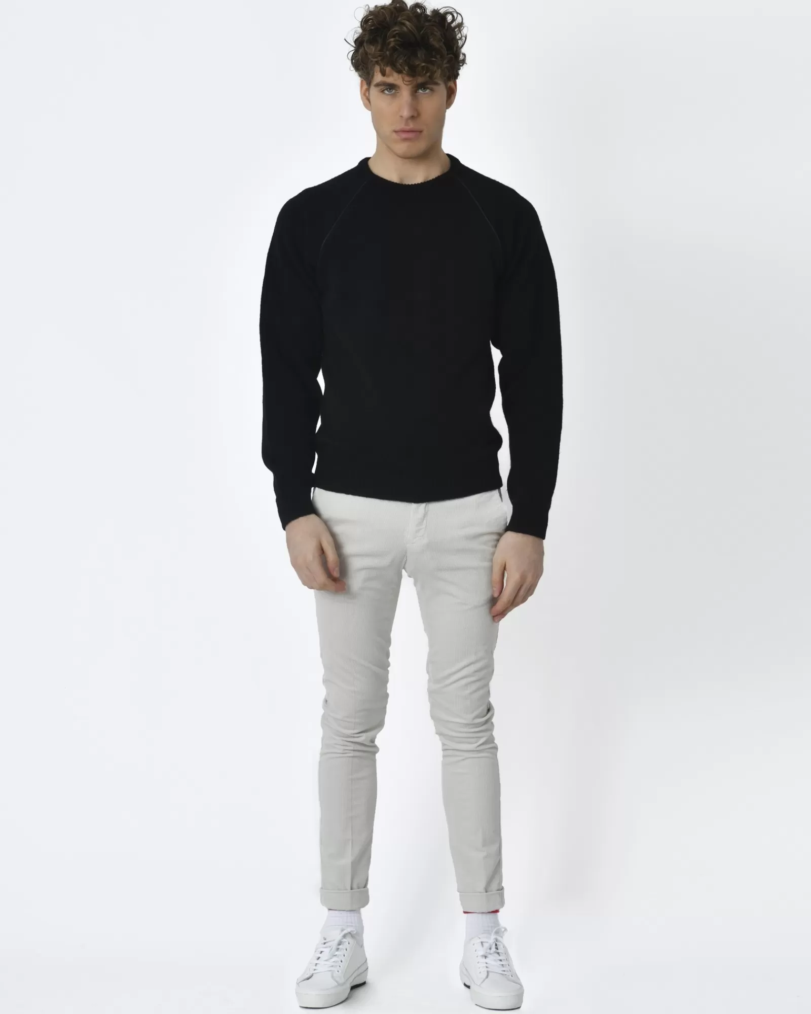 La Piscine Paris Pull en coton Prada Noir Cheap