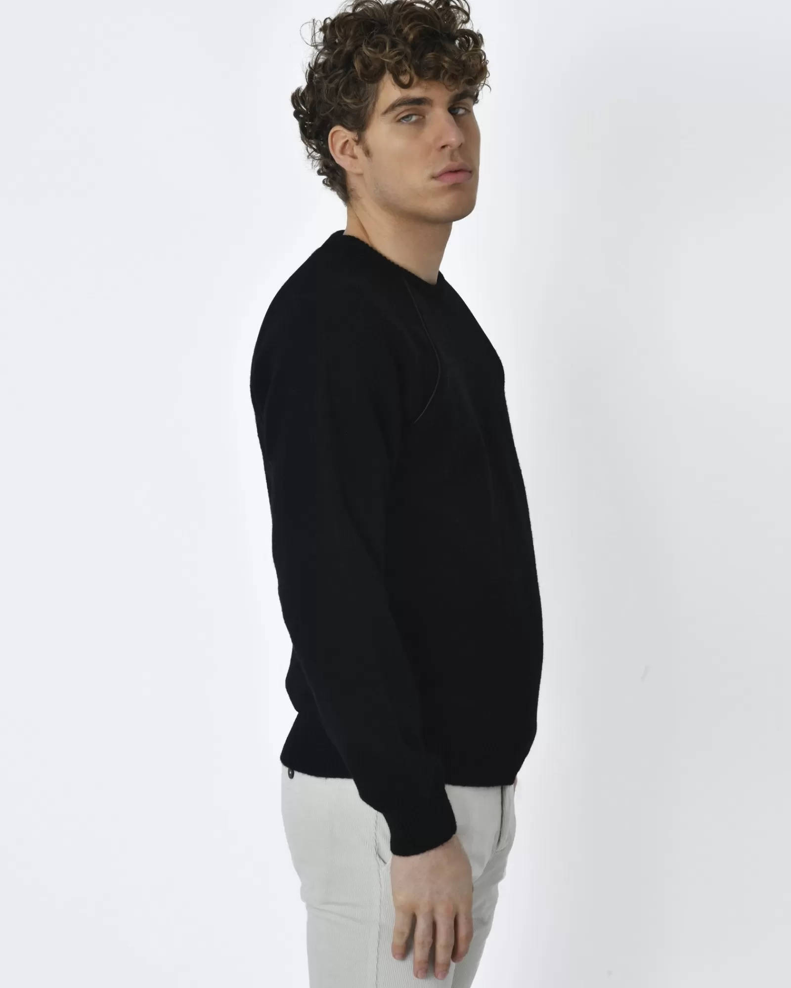 La Piscine Paris Pull en coton Prada Noir Cheap