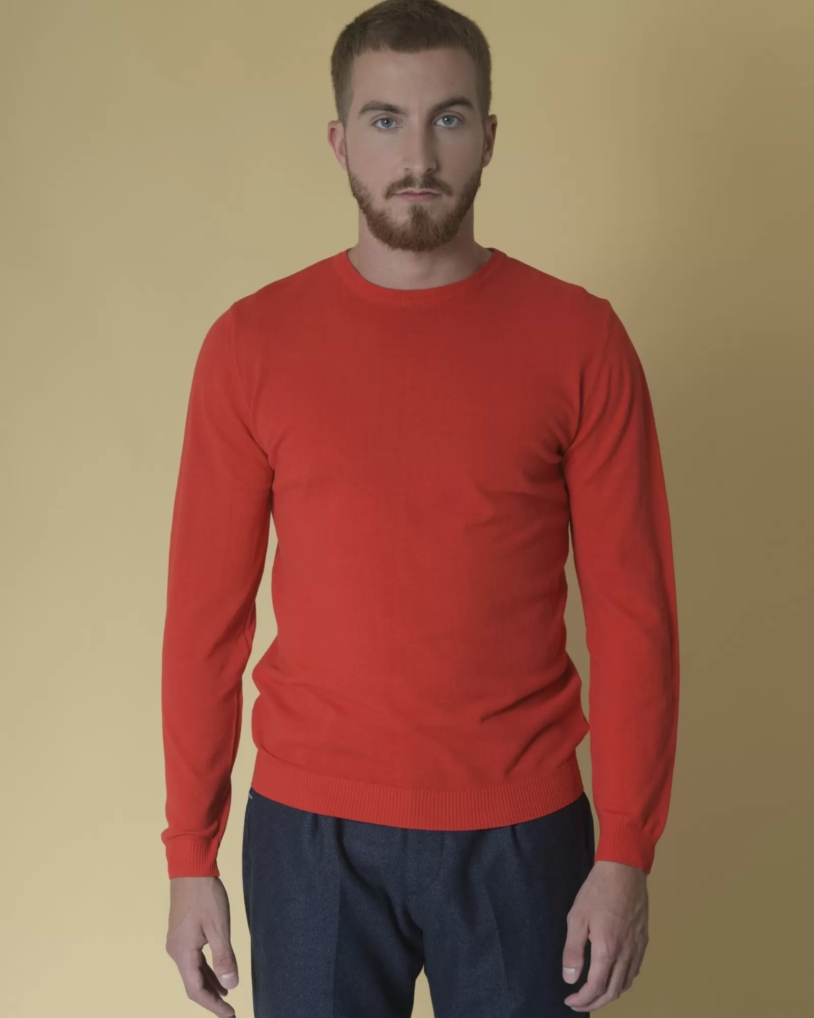 La Piscine Paris Pull en jersey de coton Woolgroup Rouge Online