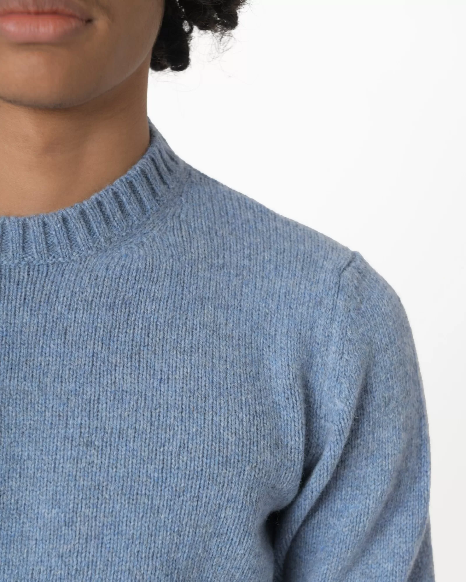 La Piscine Paris Pull en laine Casheart Bleu Fashion