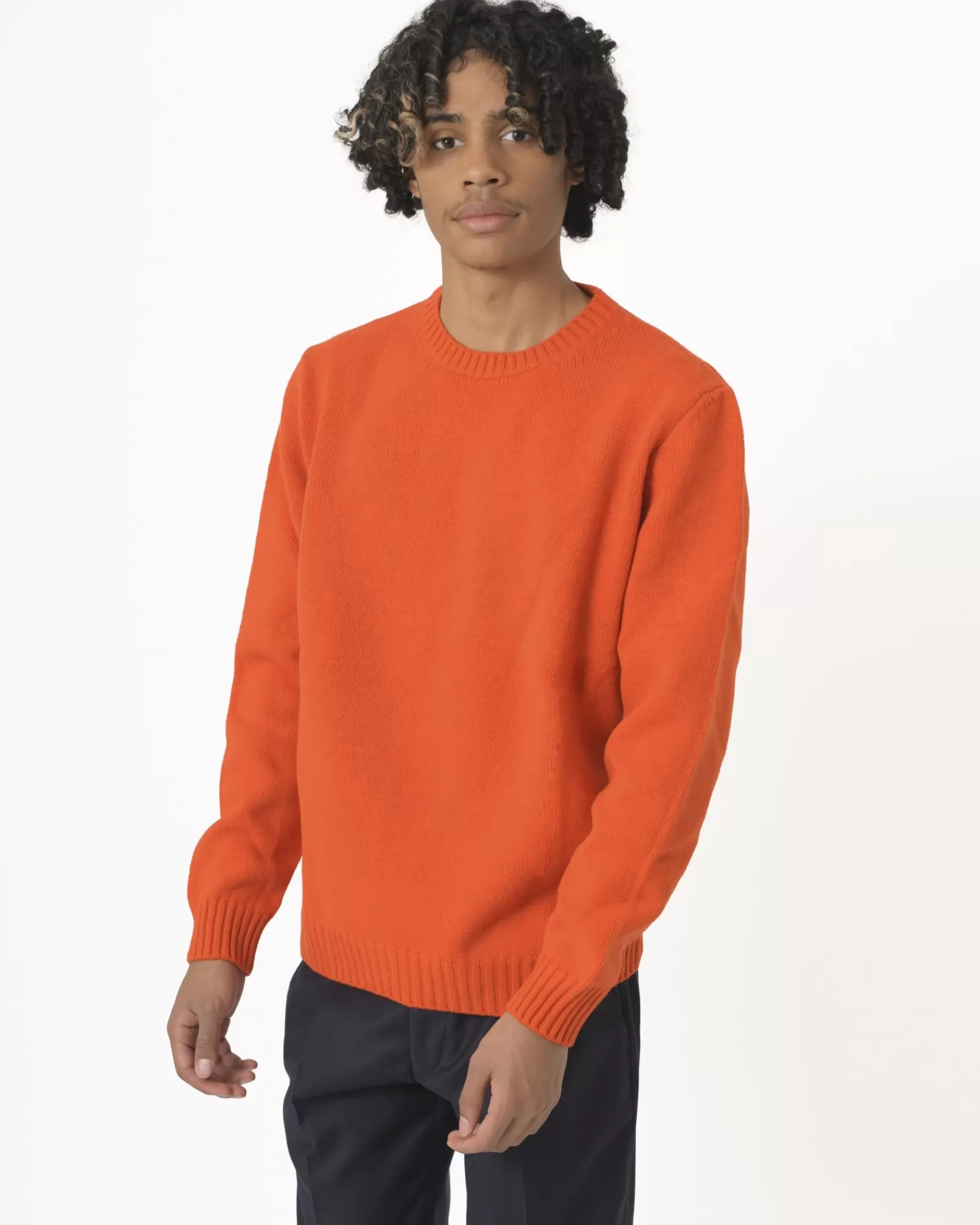 La Piscine Paris Pull en laine Casheart Orange Cheap