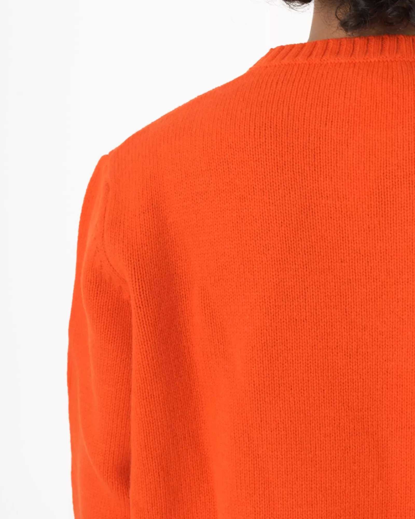 La Piscine Paris Pull en laine Casheart Orange Cheap