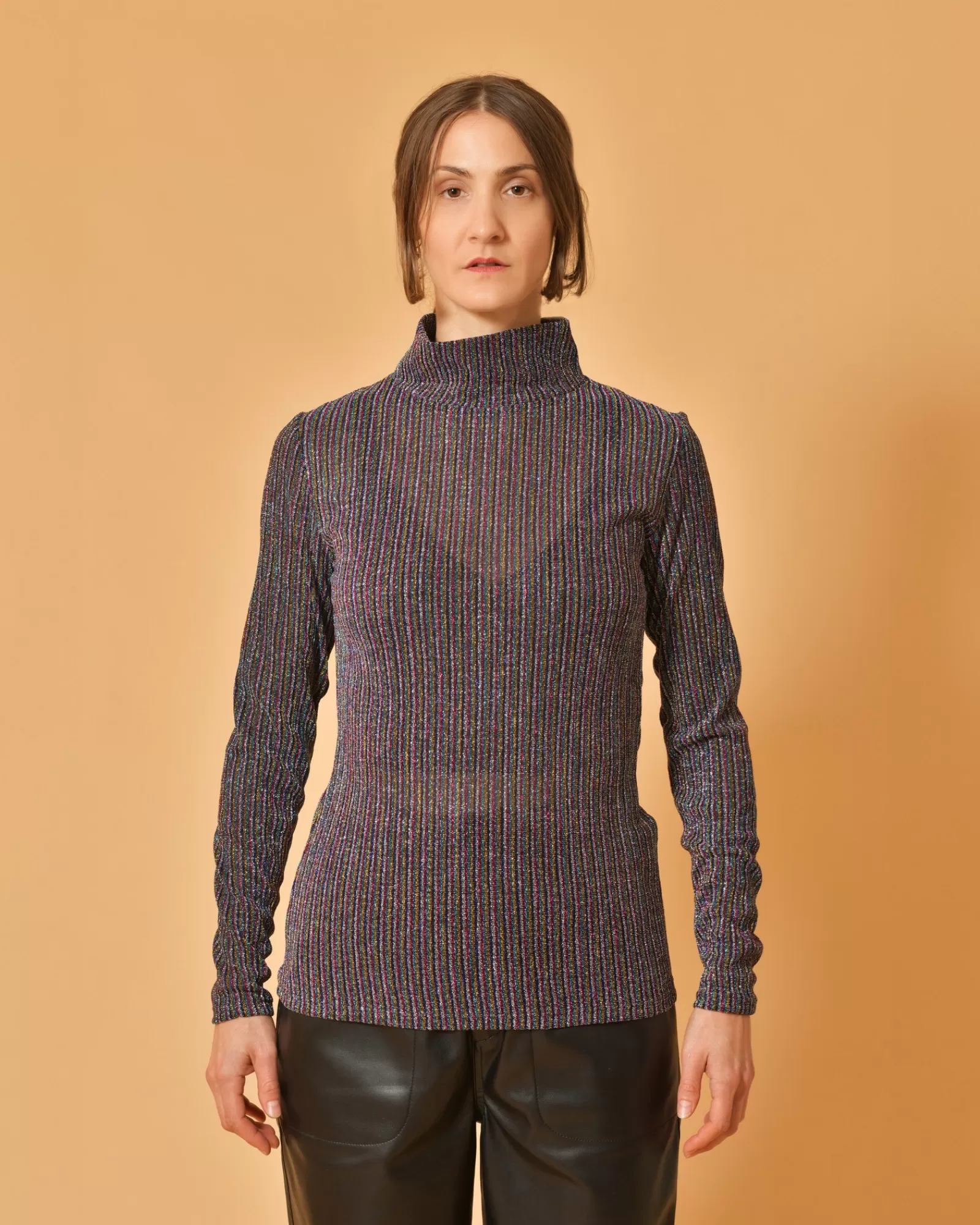 La Piscine Paris Pull en lurex à rayures Chloé Stora Multicolore Flash Sale