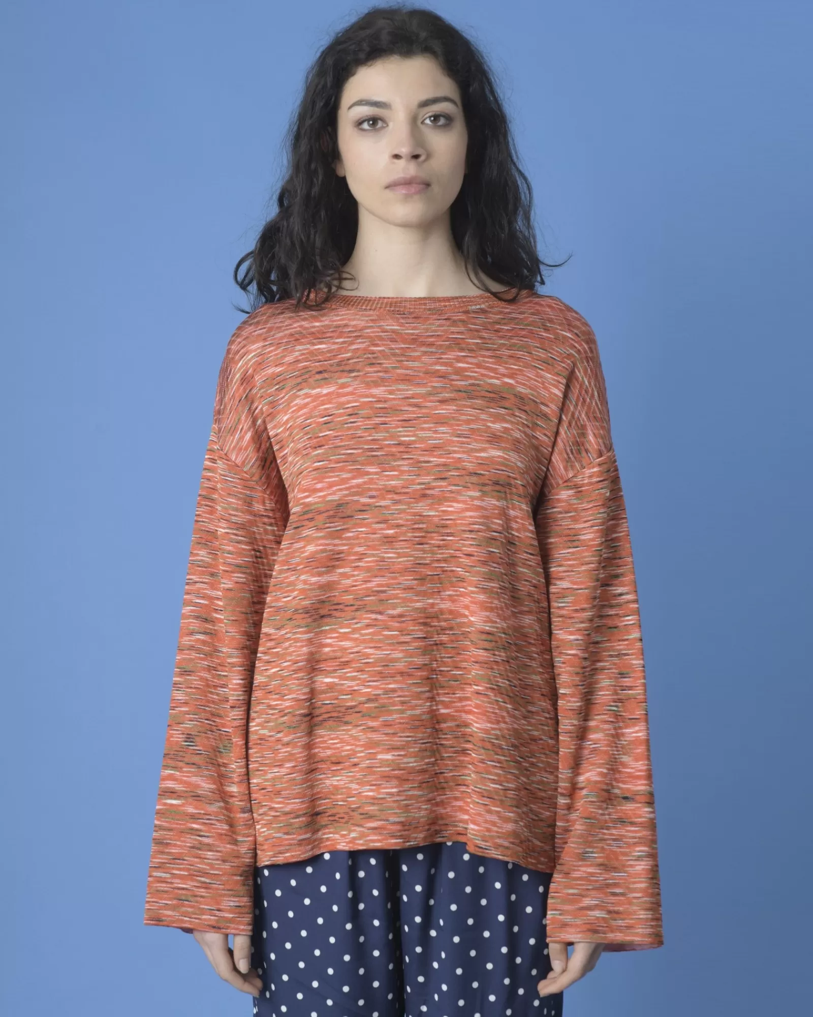 La Piscine Paris Pull en maille Missoni Orange New