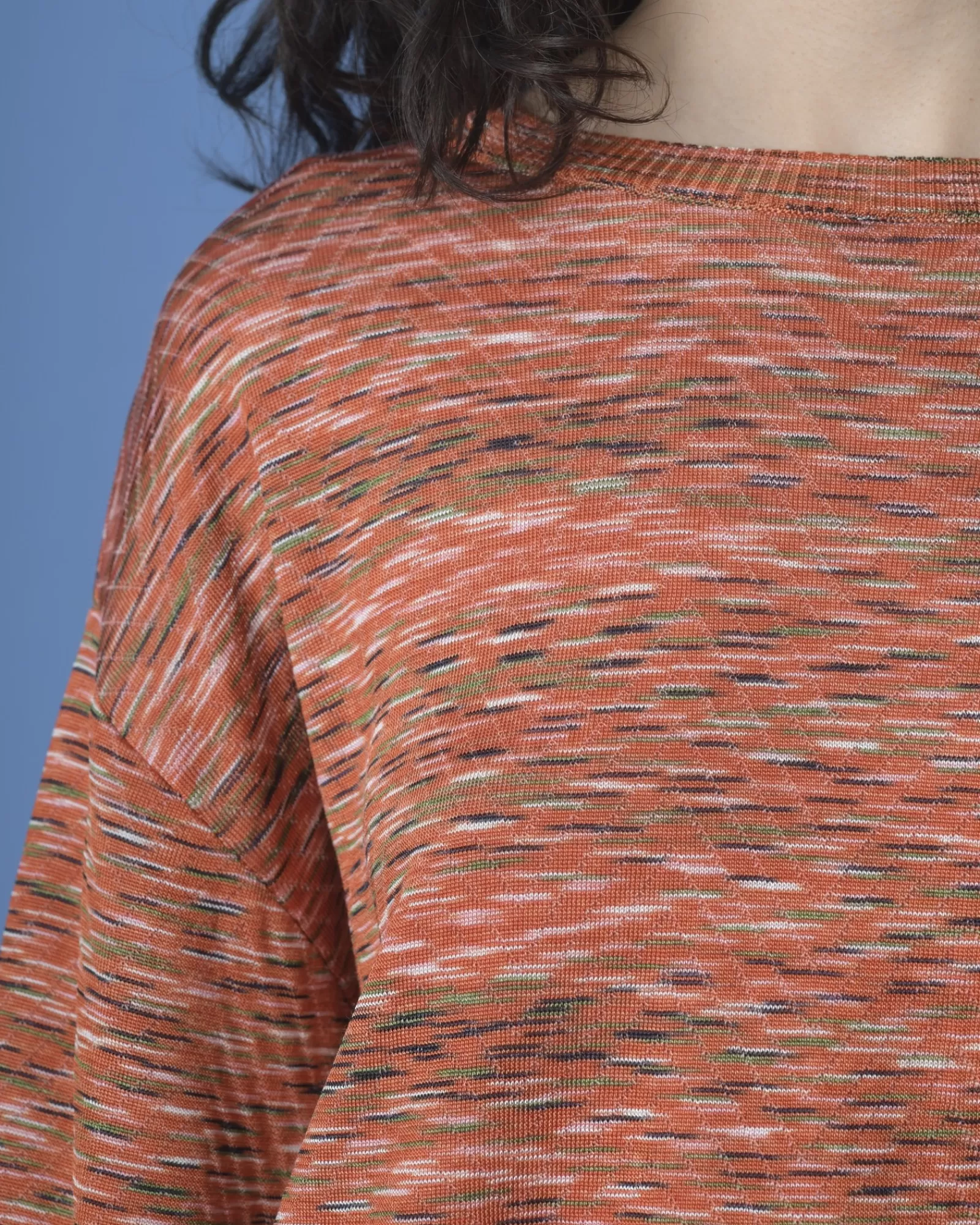 La Piscine Paris Pull en maille Missoni Orange New