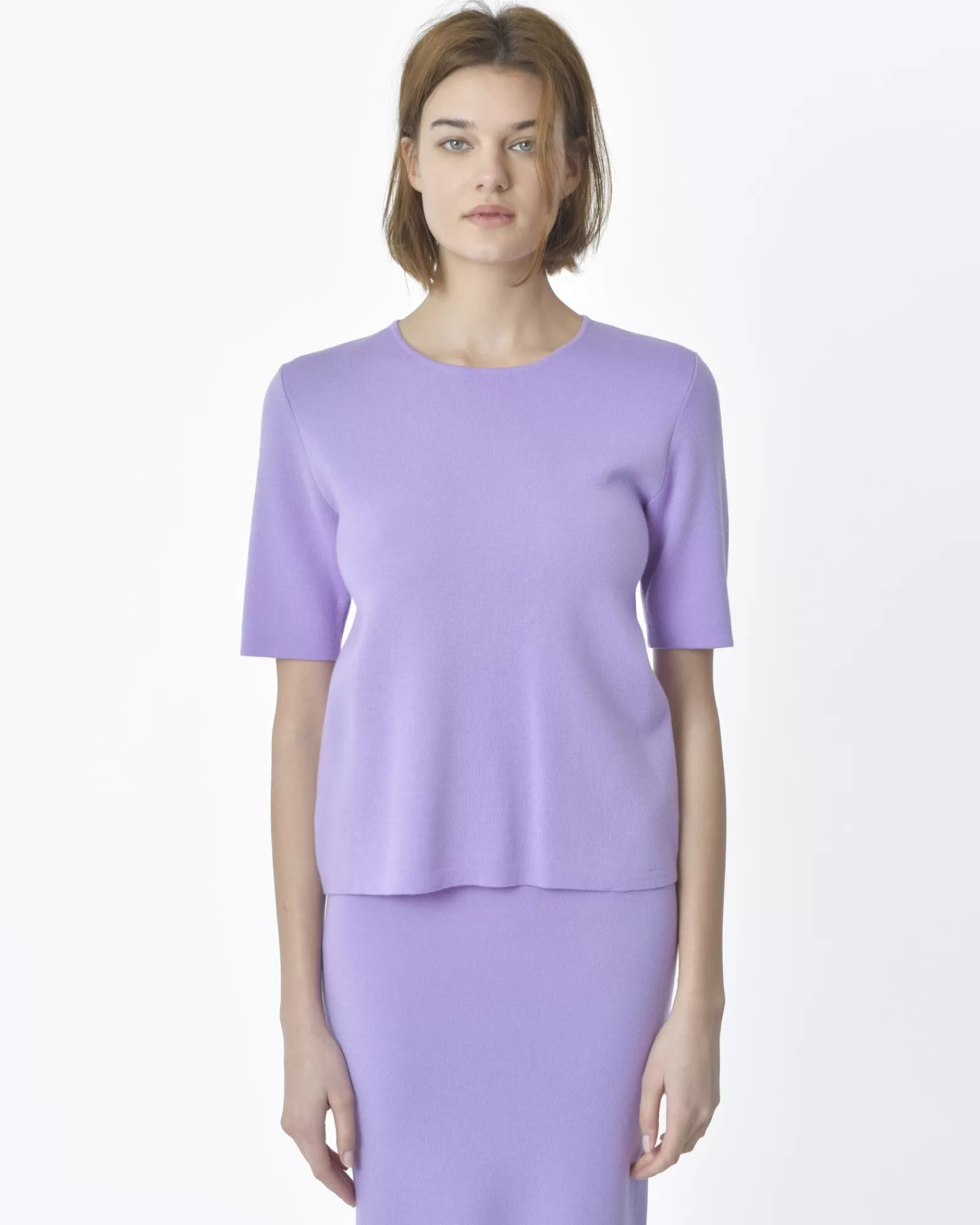 La Piscine Paris Pull maille d'ensemble te P.A.R.O.S.H Violet Fashion