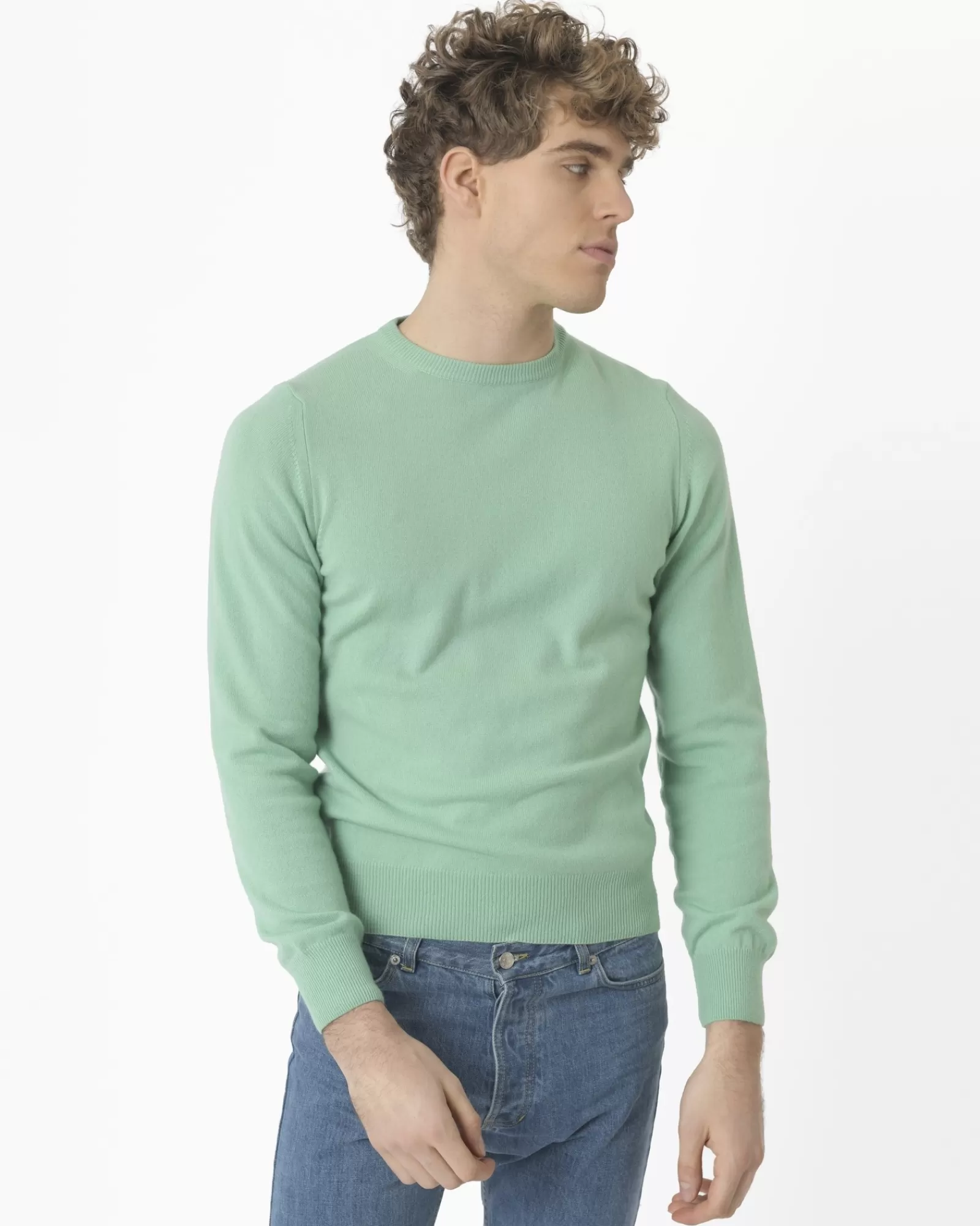 La Piscine Paris Pull manches longues Casheart Vert Fashion