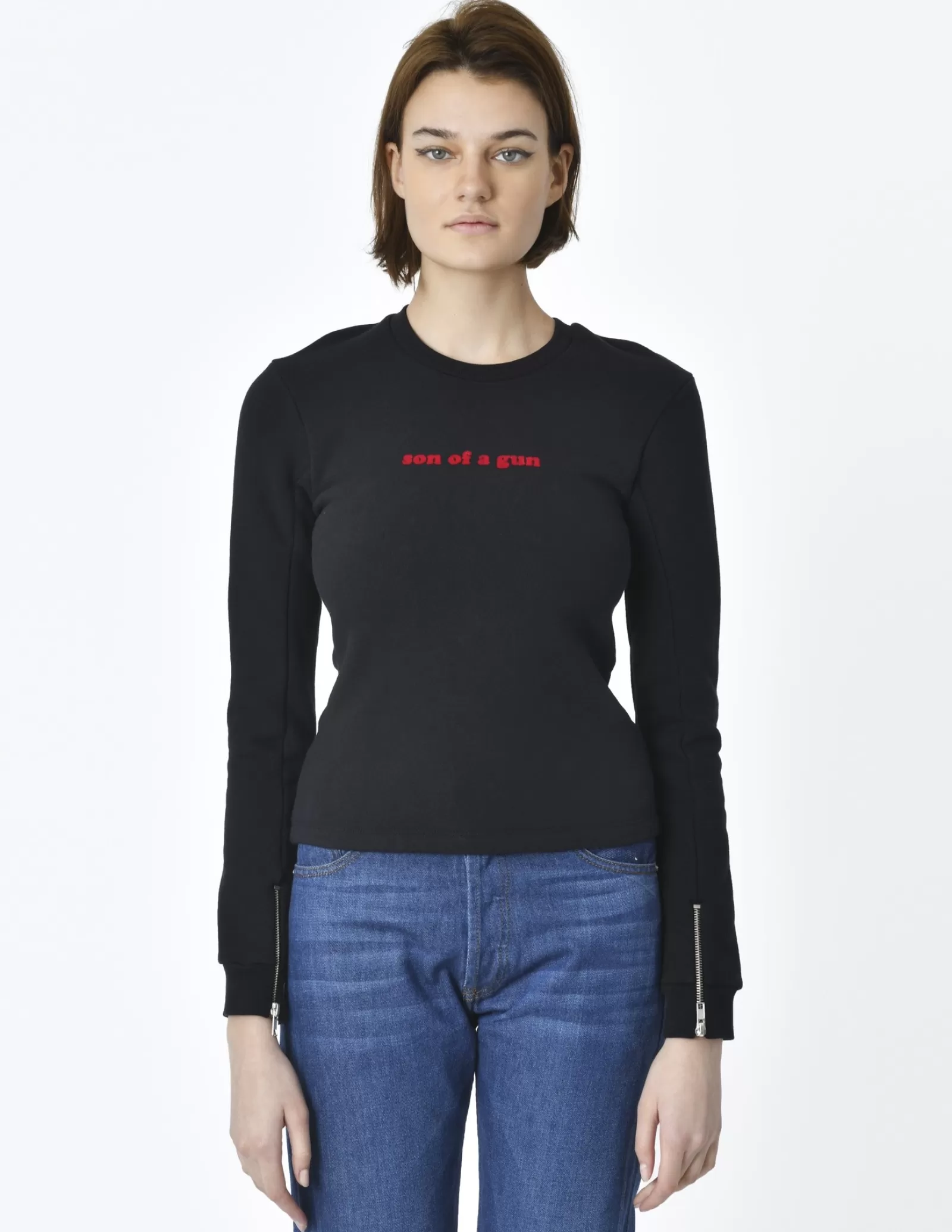 La Piscine Paris Pull "son of a gun" Zoe Karssen Noir Best
