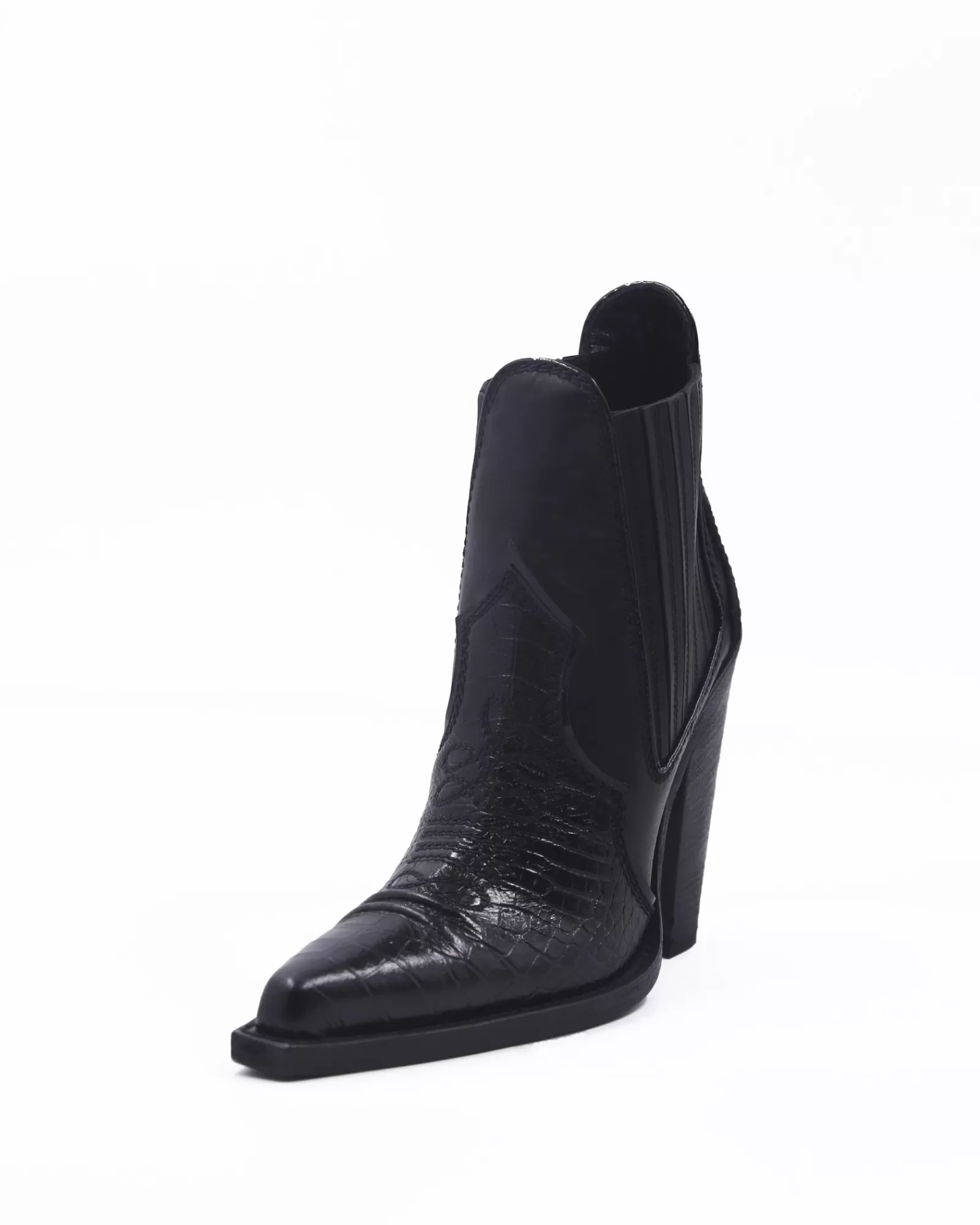 La Piscine Paris Richelieu à talons en cuir Dsquared2 Noir Cheap