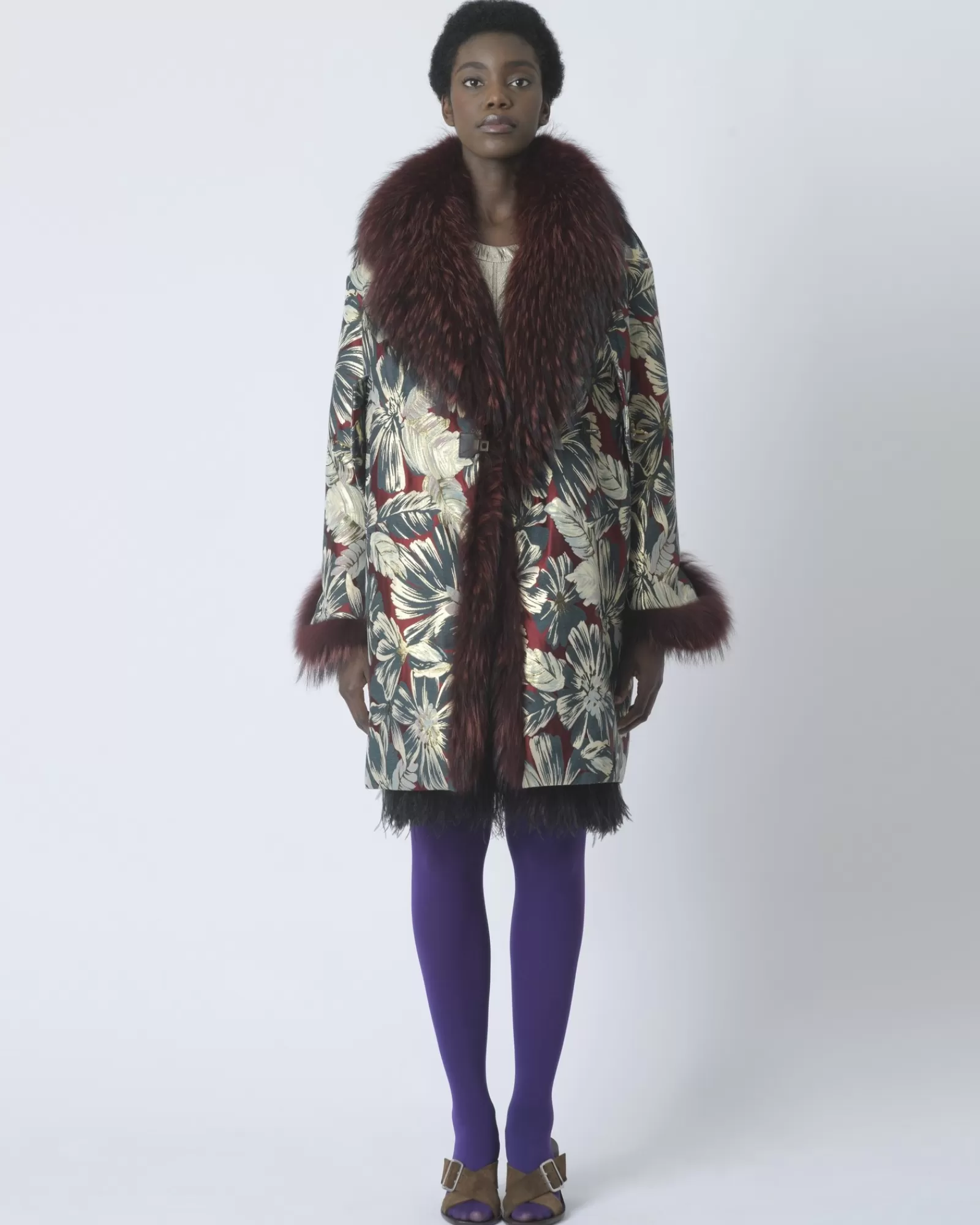 La Piscine Paris Robe à plume P.A.R.O.S.H Noir Clearance