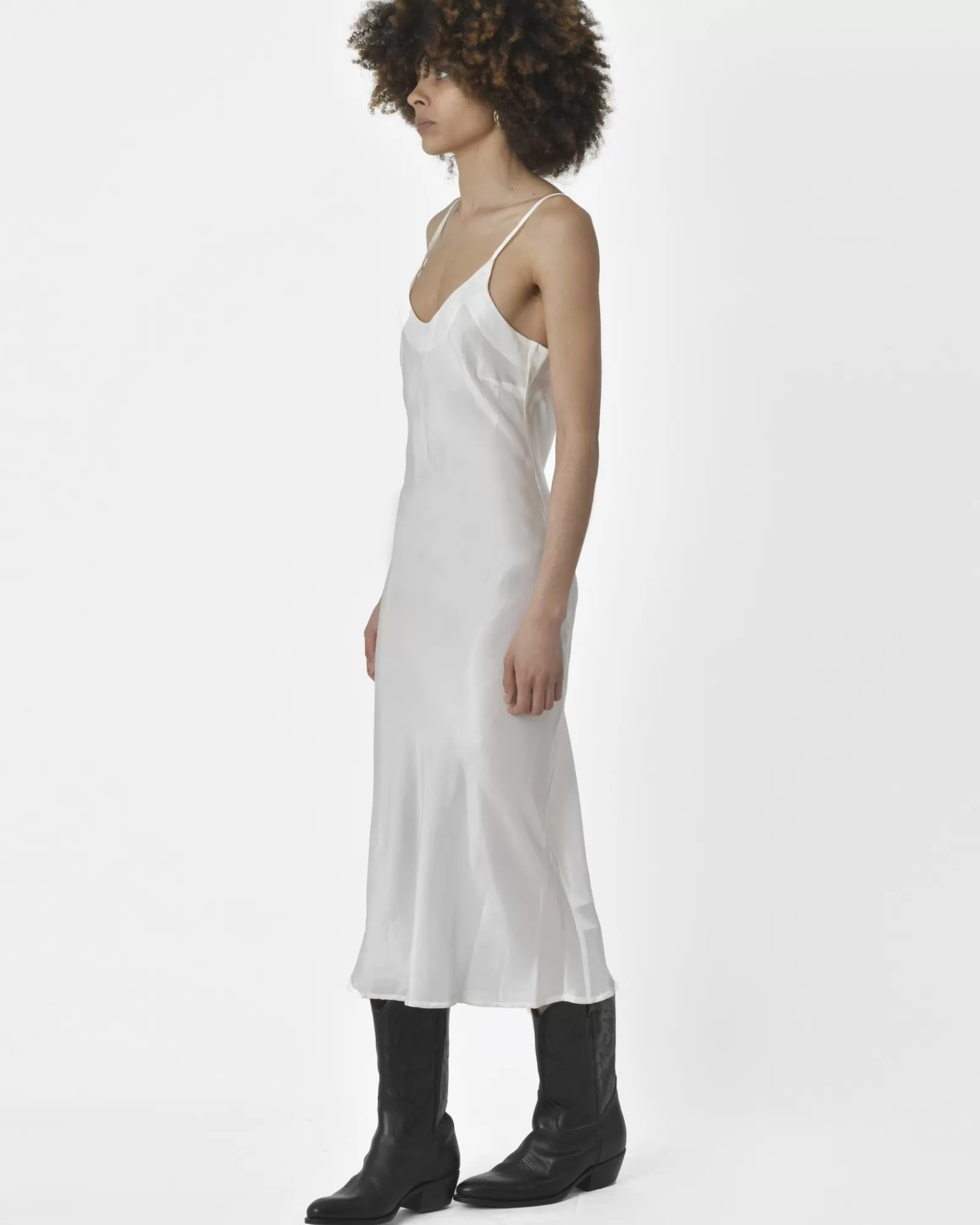 La Piscine Paris Robe he 120% Lino Blanc Best