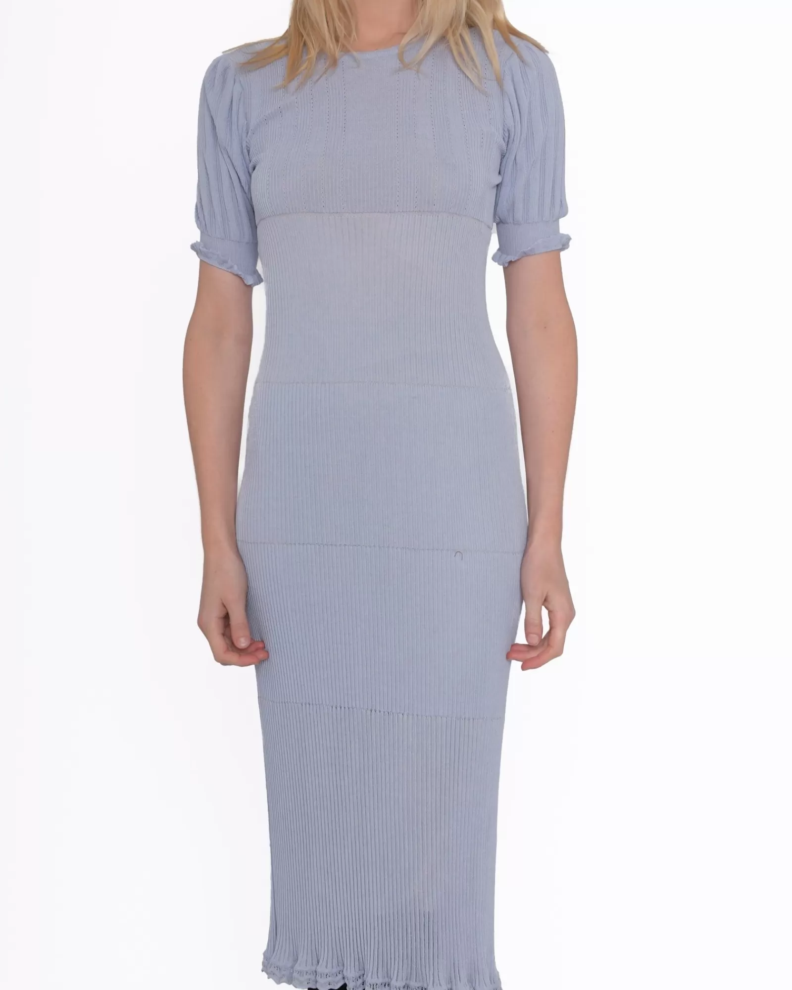 La Piscine Paris Robe en maille Missoni Bleu Cheap