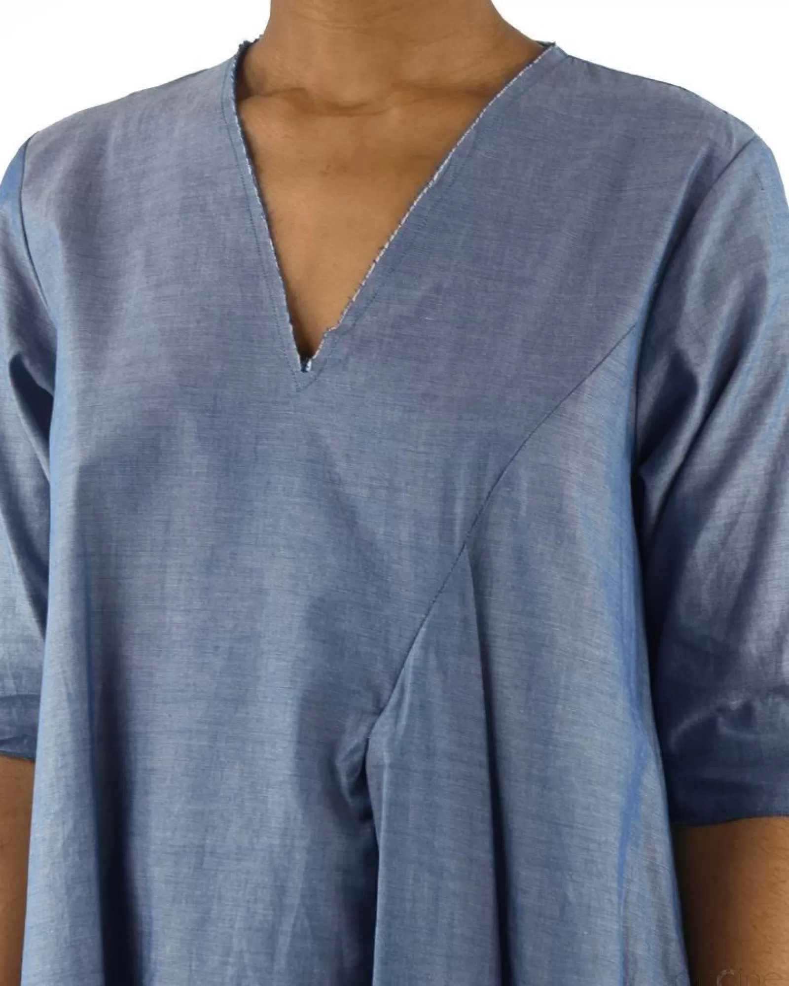 La Piscine Paris Robe e asymétique Jijil Bleu Store