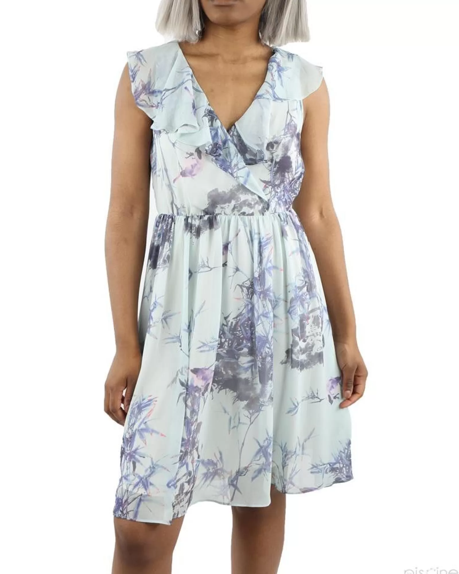 La Piscine Paris Robe e fleurie Dexters Bleu Cheap