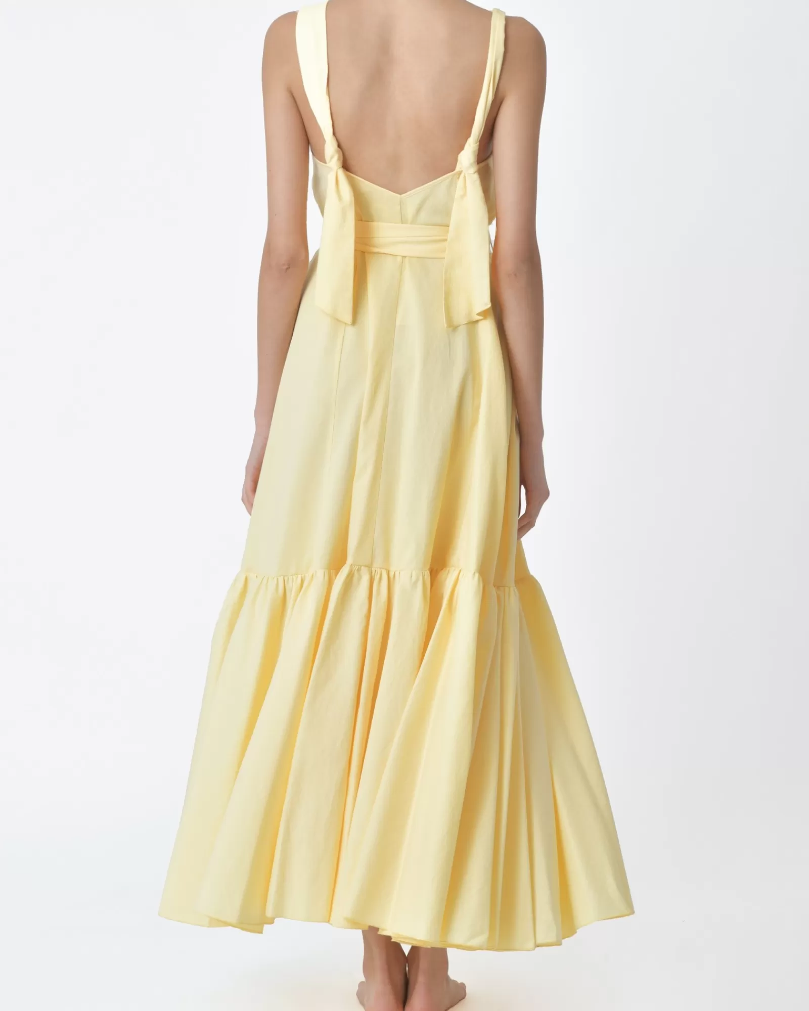 La Piscine Paris Robe bretelles Forte Forte Jaune Shop
