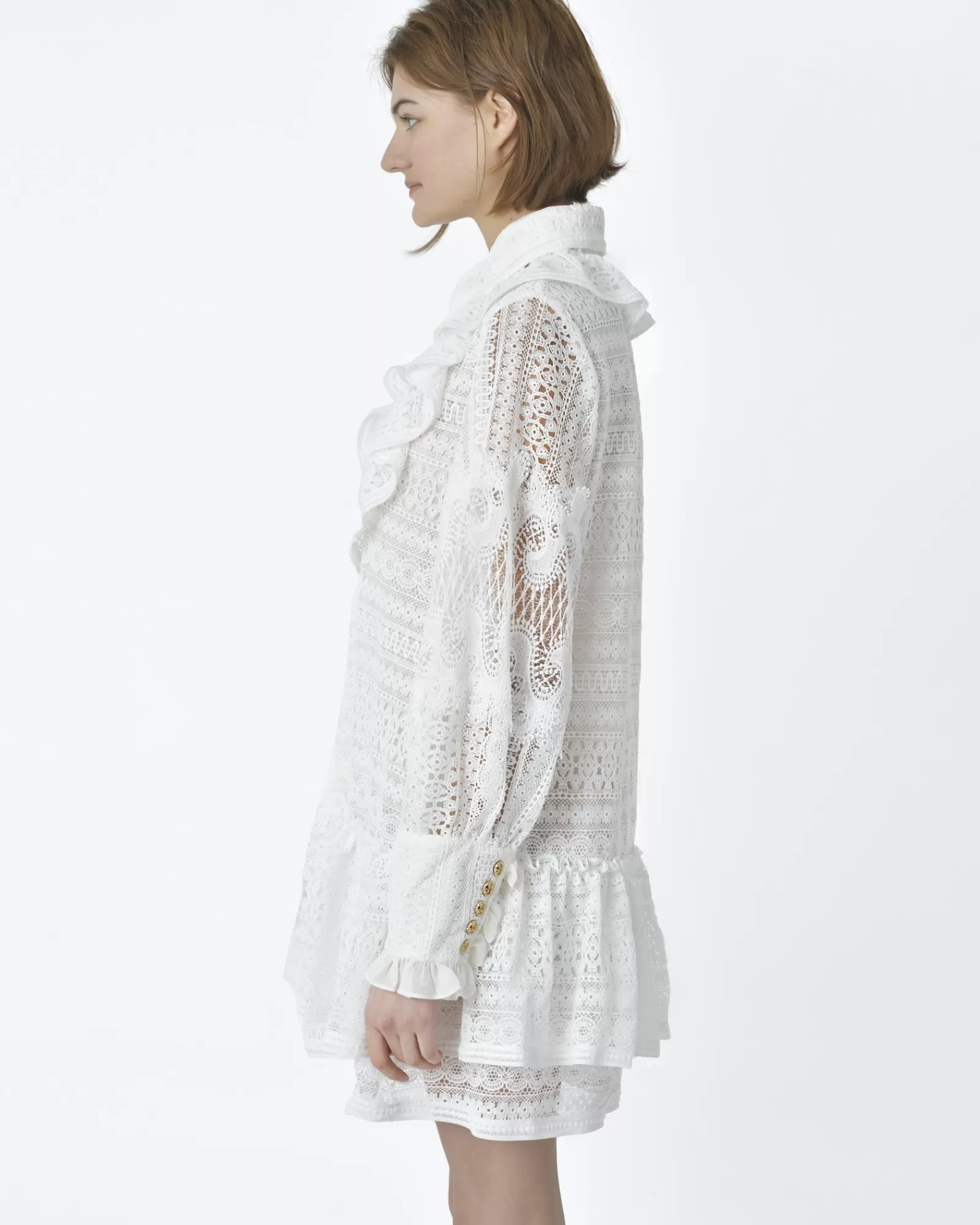 La Piscine Paris Robe courte he Edward Achour Blanc Online