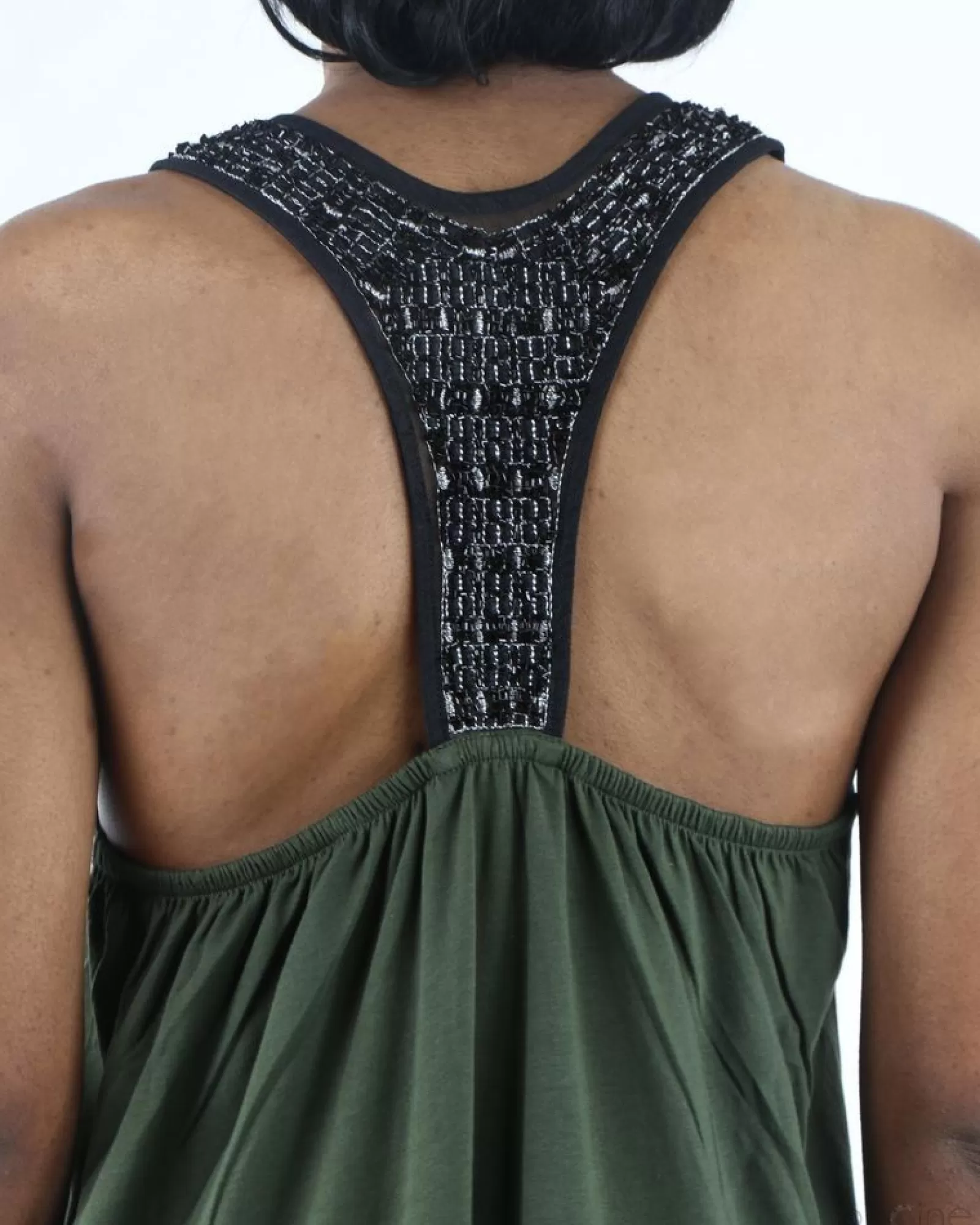 La Piscine Paris Robe débardeur dos nageur Jijil Kaki Best Sale