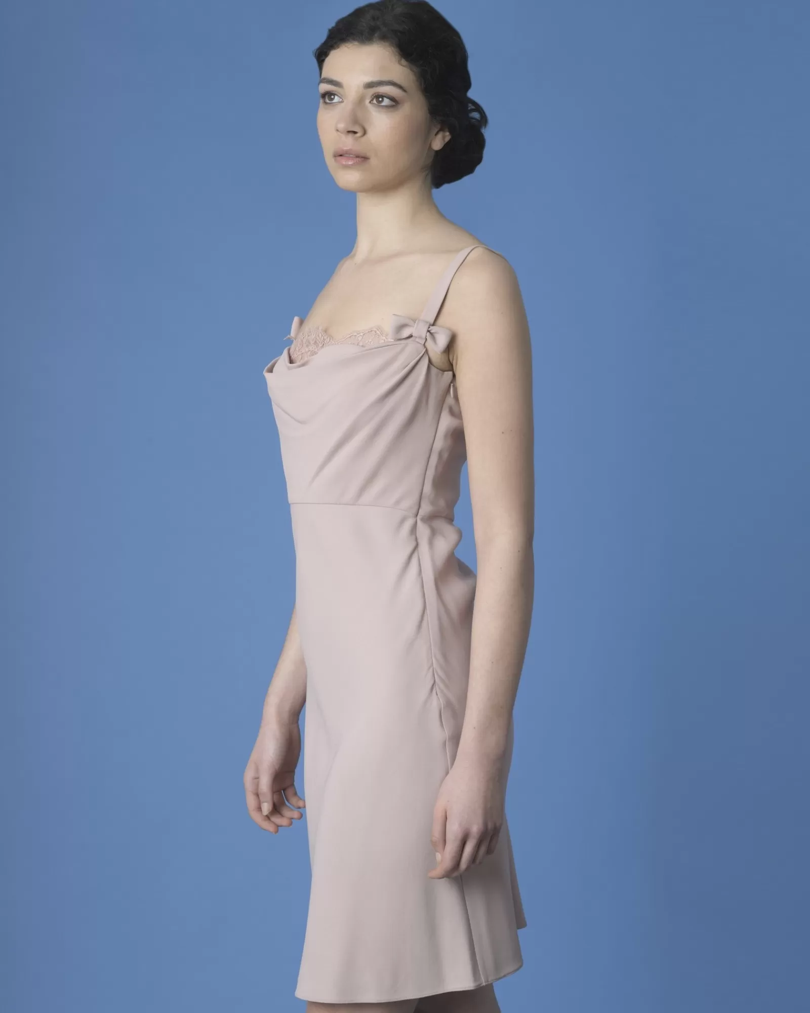 La Piscine Paris Robe drapée Valentino Rose Clearance