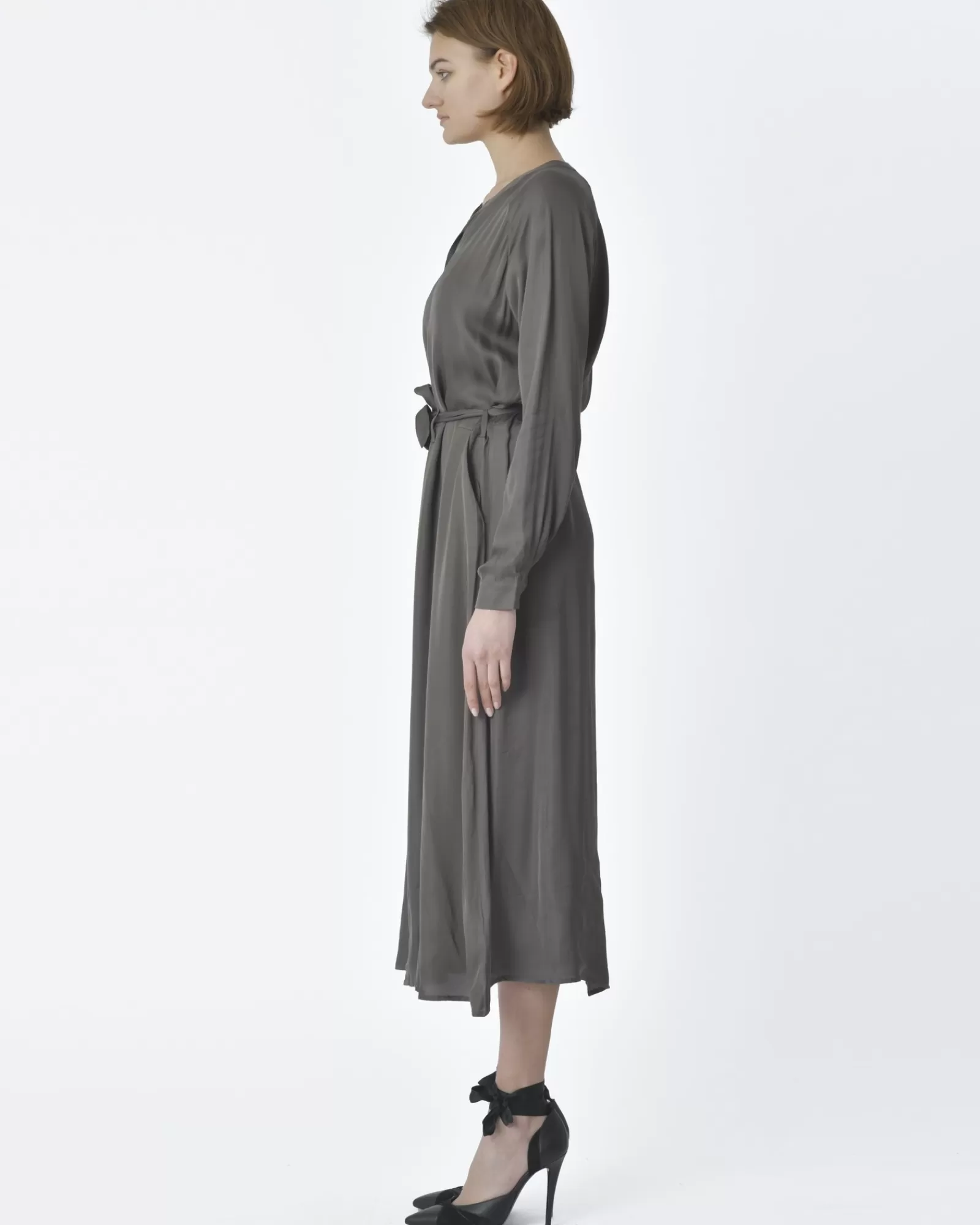 La Piscine Paris Robe droite Diega Taupe Fashion