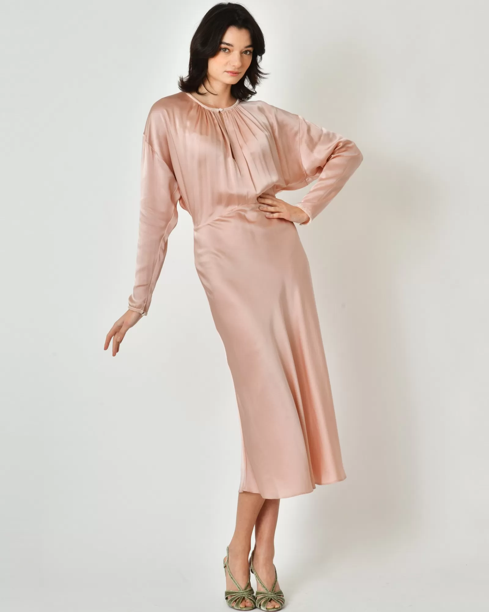La Piscine Paris Robe en soie Forte Forte Rose Shop