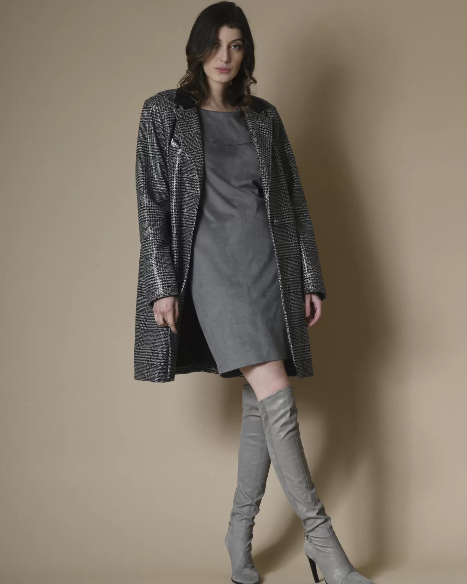 La Piscine Paris Robe e Jijil Gris Cheap