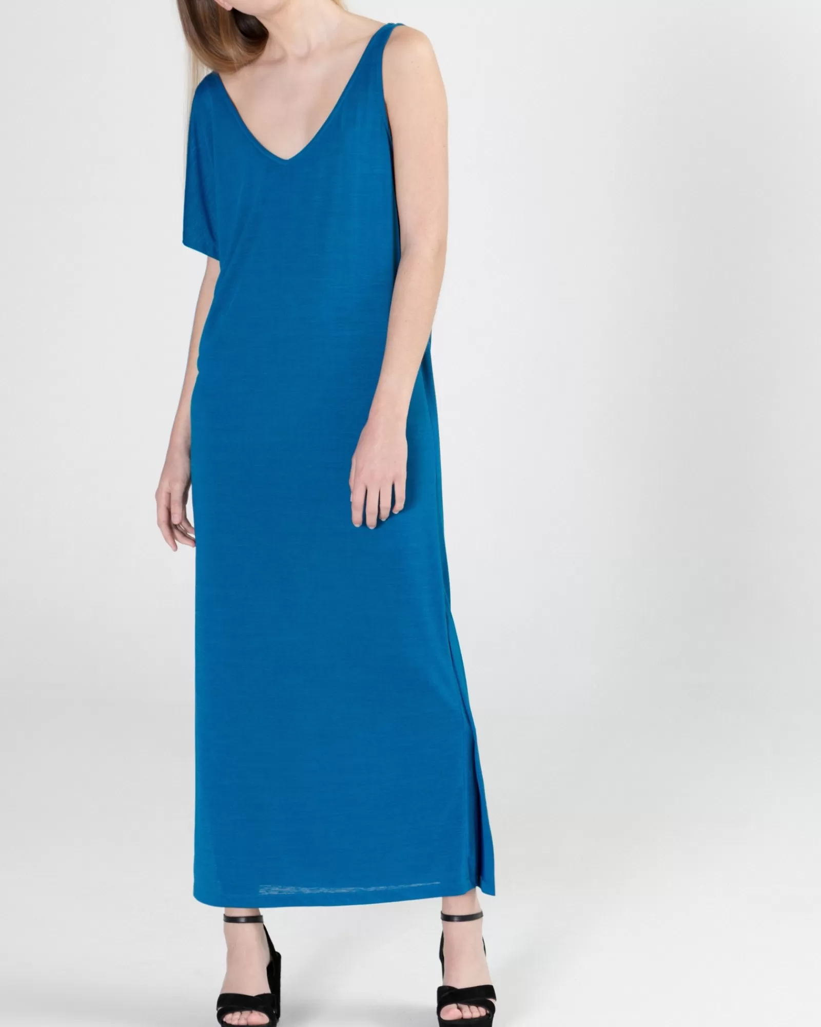 La Piscine Paris Robe longue e sans manches Chacok Bleu Cheap
