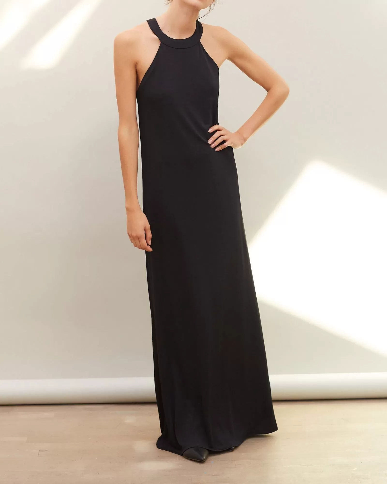 La Piscine Paris Robe longue dos nu Chacok Noir Fashion