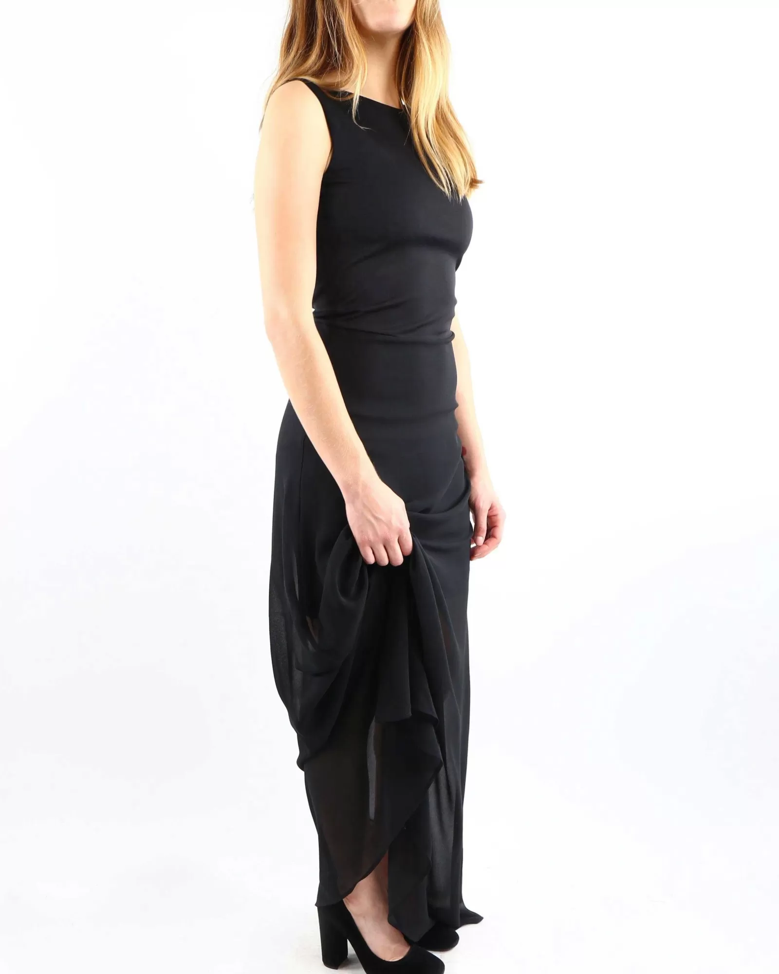 La Piscine Paris Robe longue e Space Noir Best Sale
