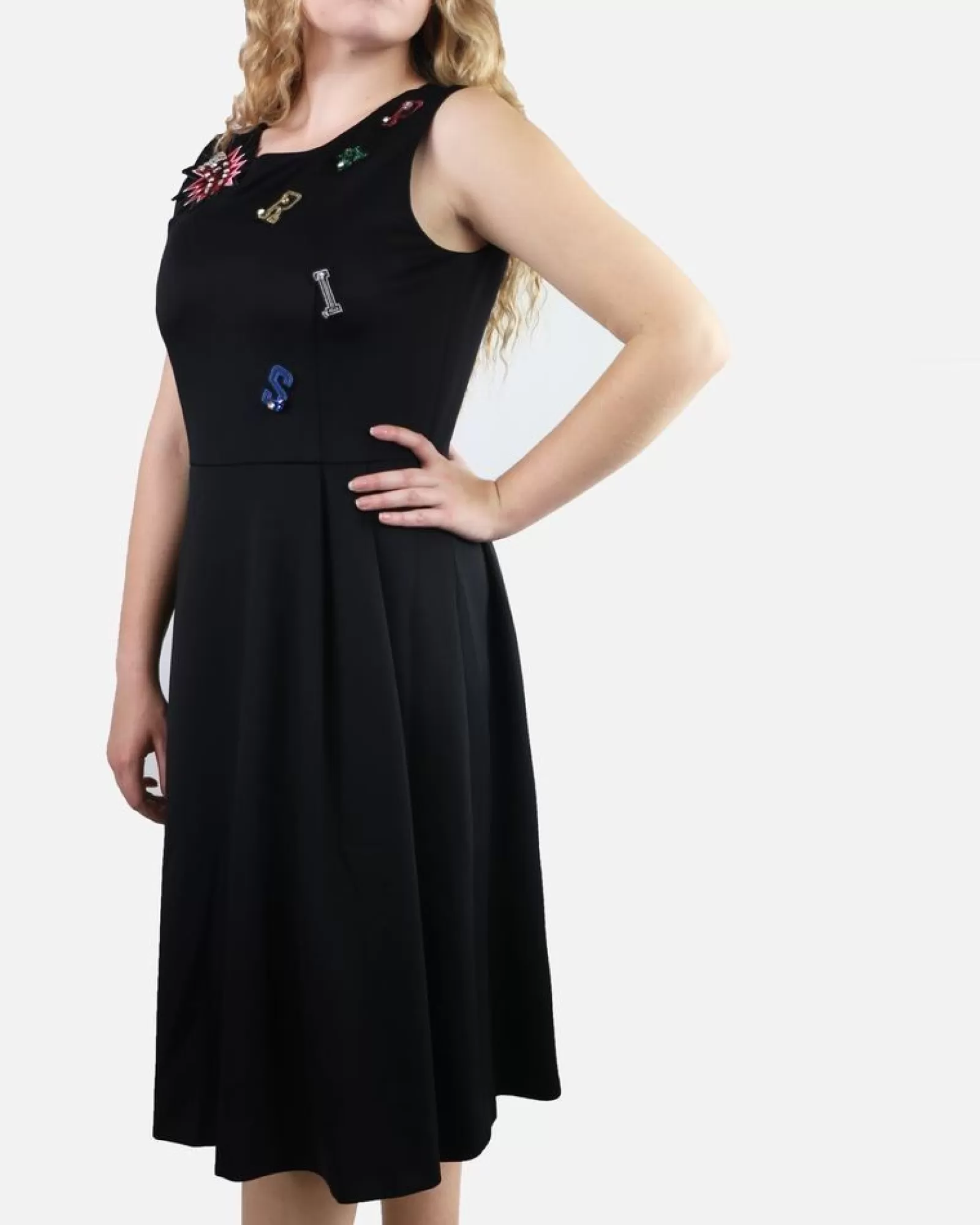 La Piscine Paris Robe e "Paris" Isabelle Blanche Noir Cheap