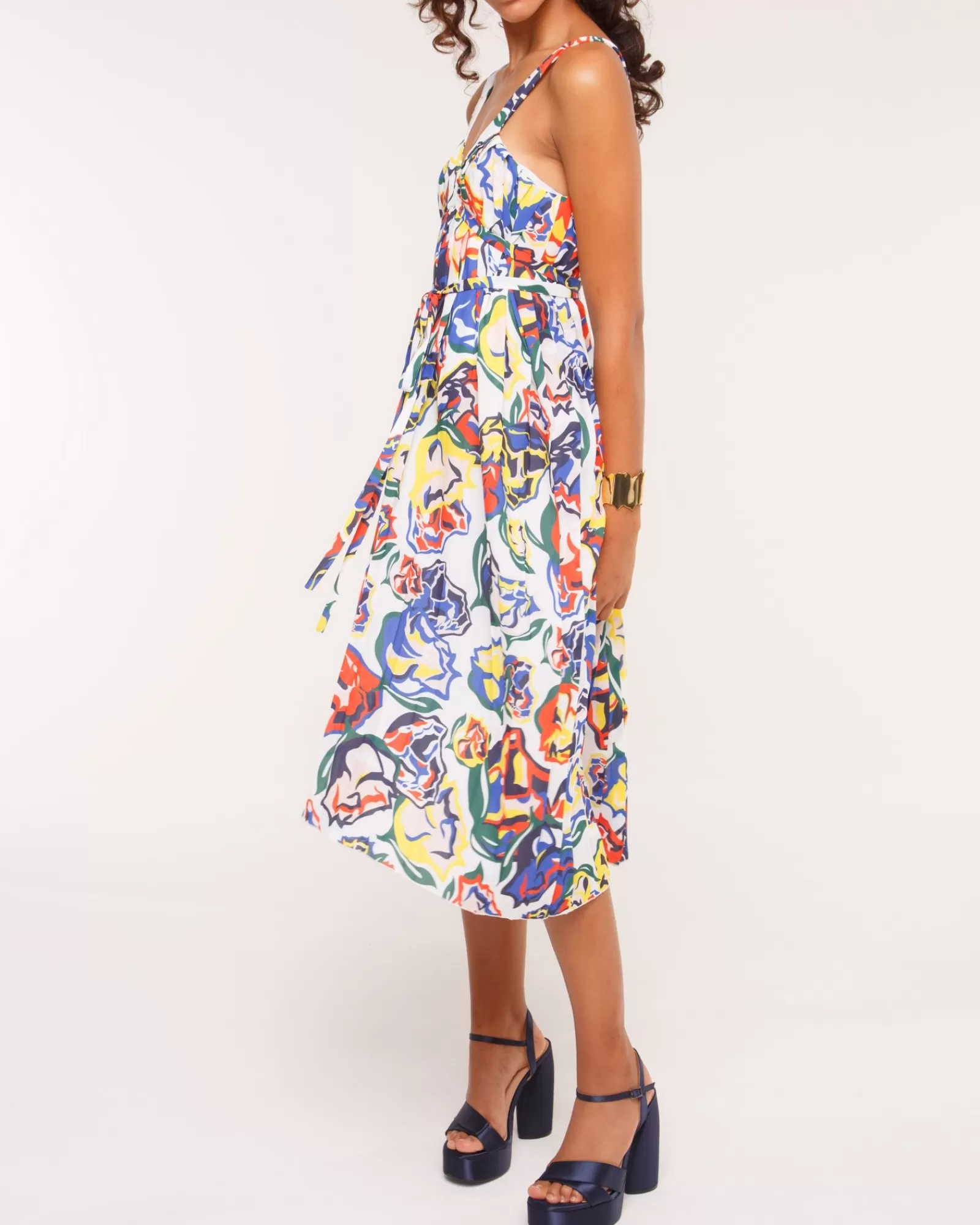La Piscine Paris Robe plissée Chacok Multicolore Shop