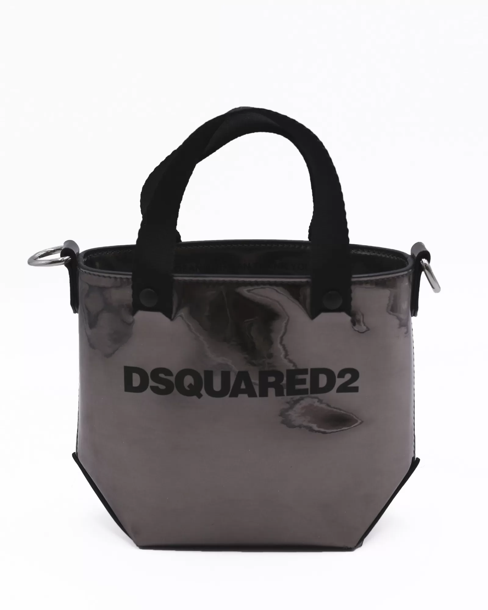 La Piscine Paris Sac à bandoulière avec logo Dsquared2 Noir Discount