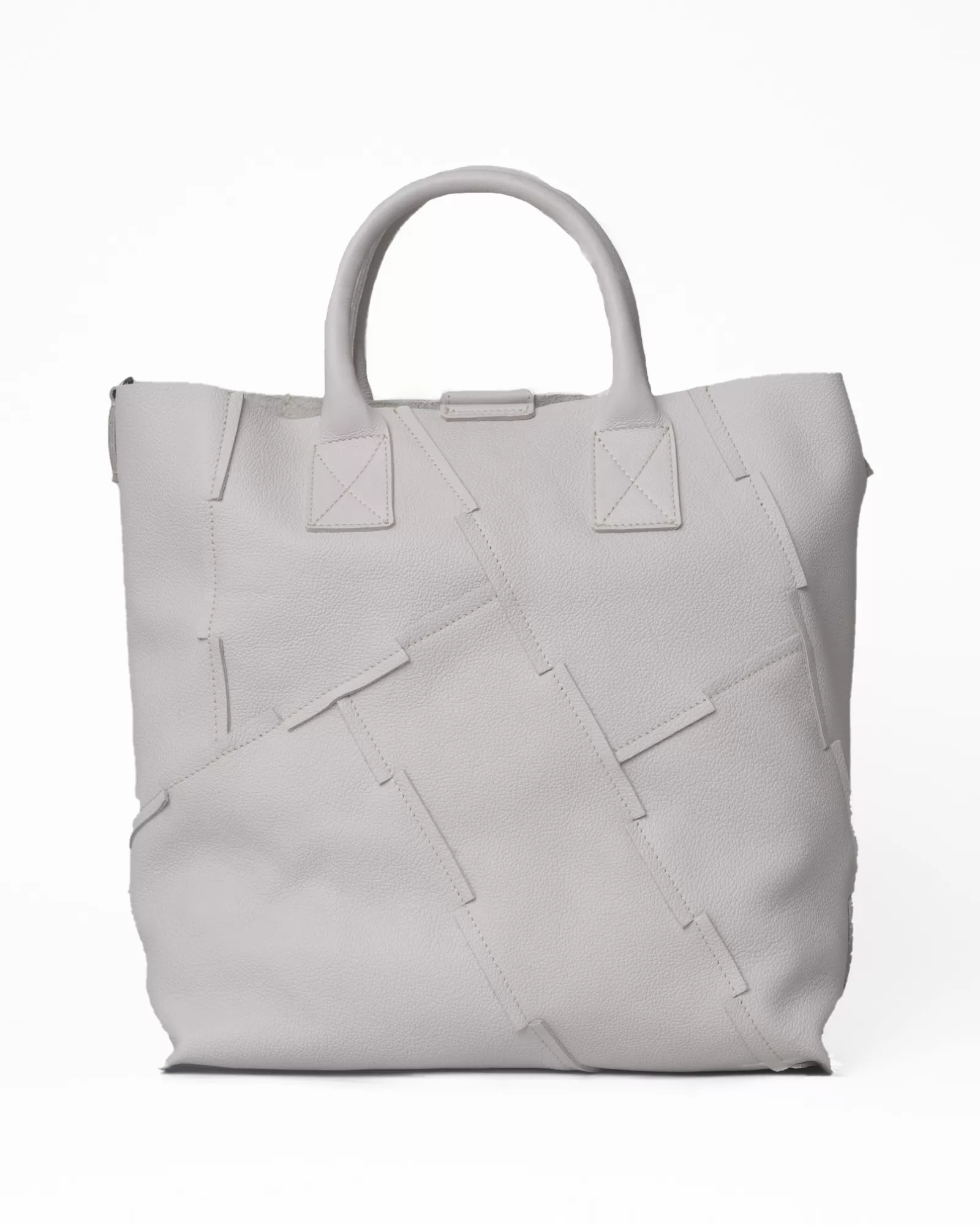 La Piscine Paris Sac à main en cuir grainé rosé Falorni Beige Outlet